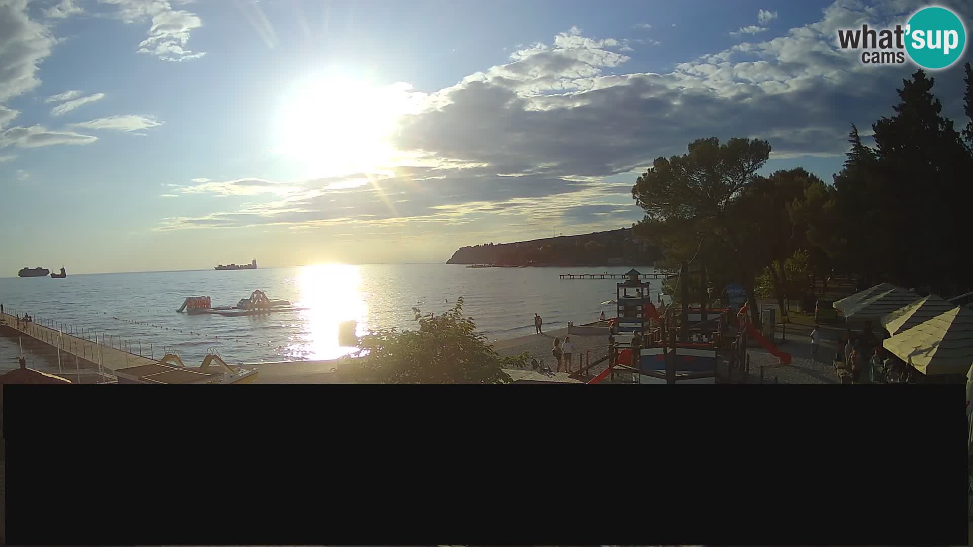Live webcam Ankaran – Adria Ankaran Hotel & Resort – Slovenia