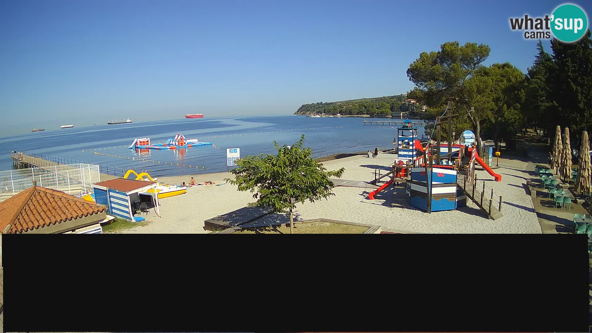 Webcam en direct Ankaran – Adria Ankaran Hotel & Resort – Slovénie
