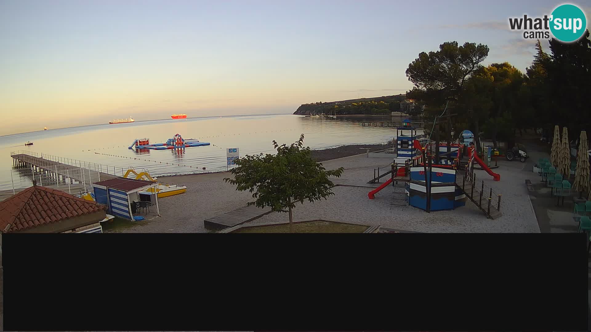 Cámara web en vivo Ankaran – Adria Ankaran Hotel & Resort – Eslovenia