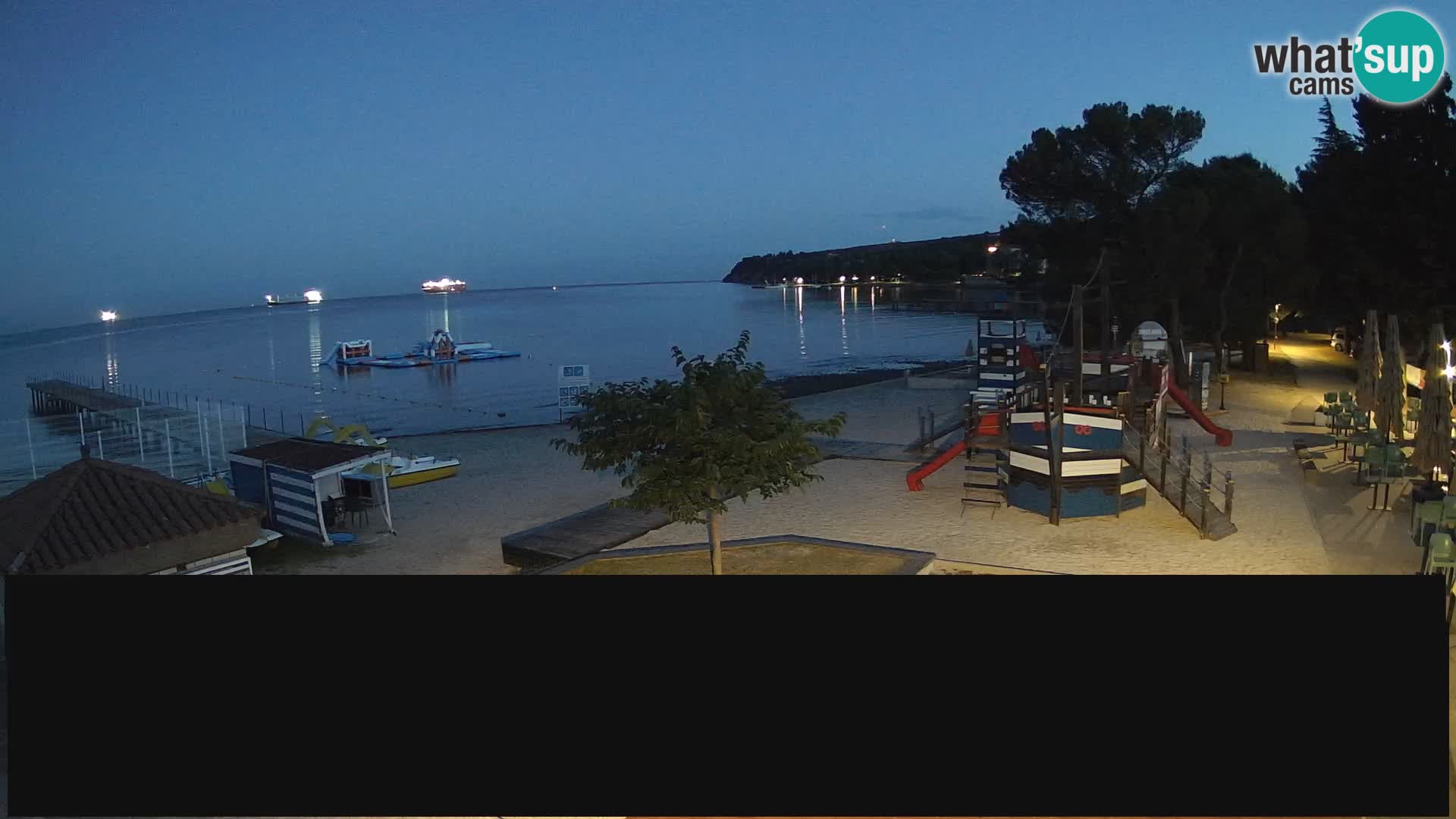 Web kamera uživo Ankaran – Adria Ankaran Hotel & Resort – Slovenija