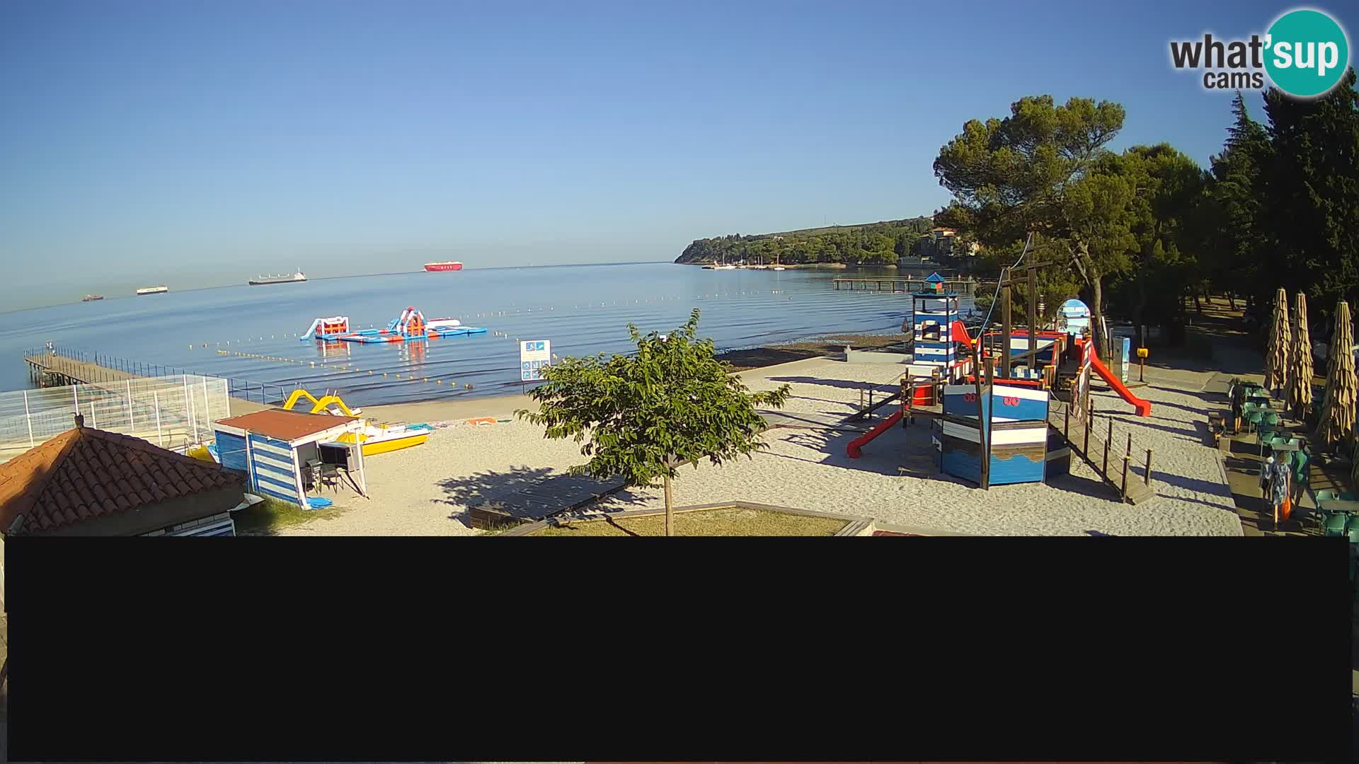Cámara web en vivo Ankaran – Adria Ankaran Hotel & Resort – Eslovenia