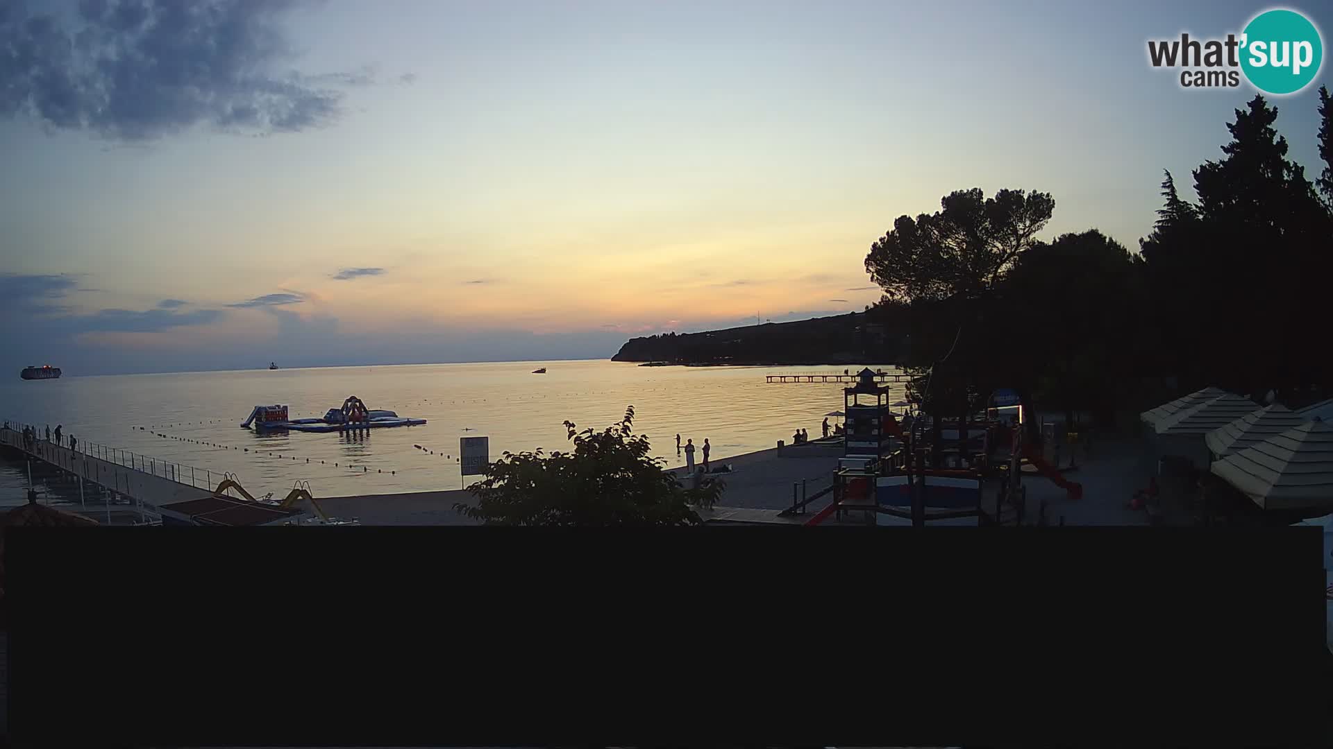 Webcam en direct Ankaran – Adria Ankaran Hotel & Resort – Slovénie