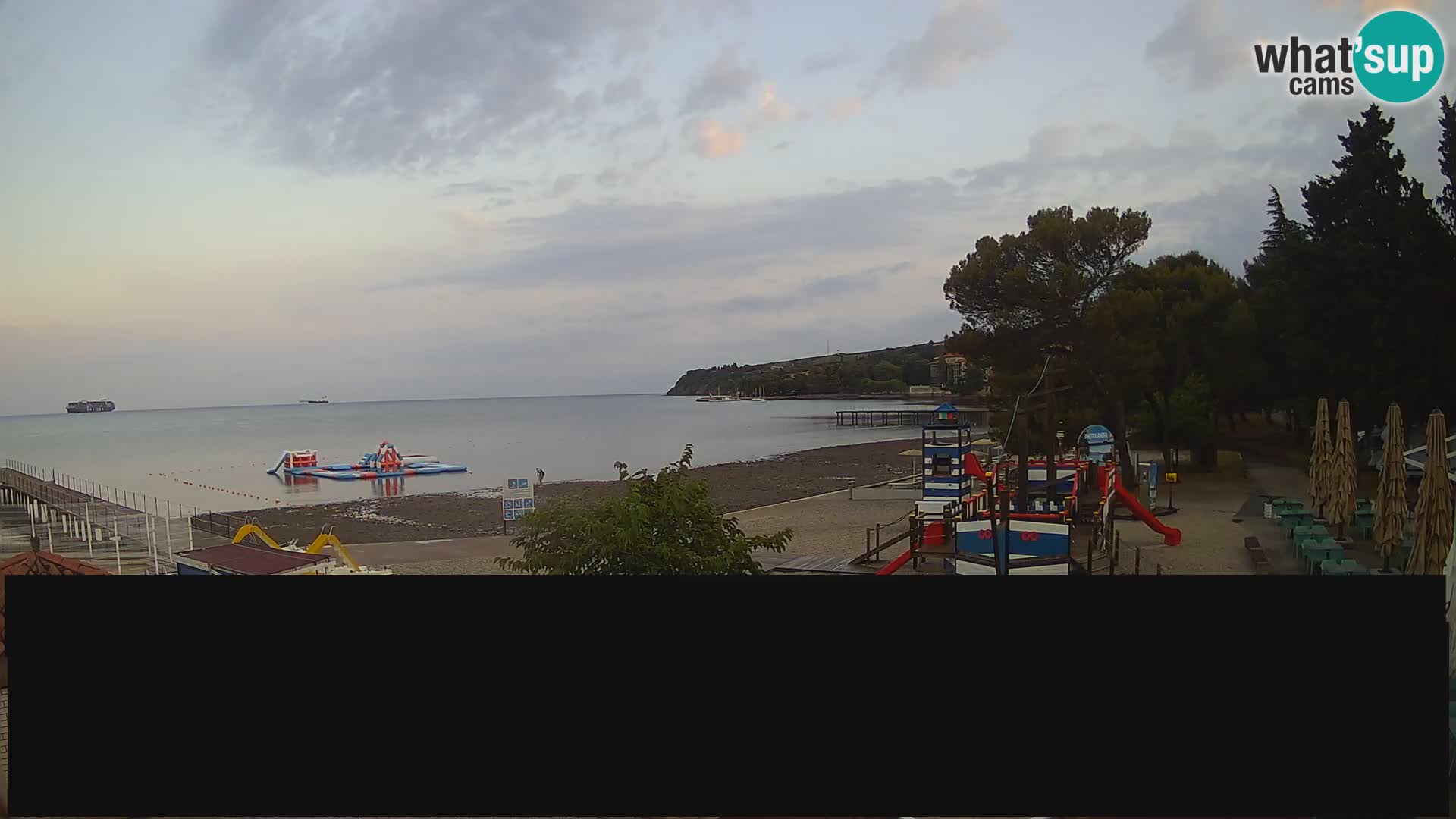 Cámara web en vivo Ankaran – Adria Ankaran Hotel & Resort – Eslovenia