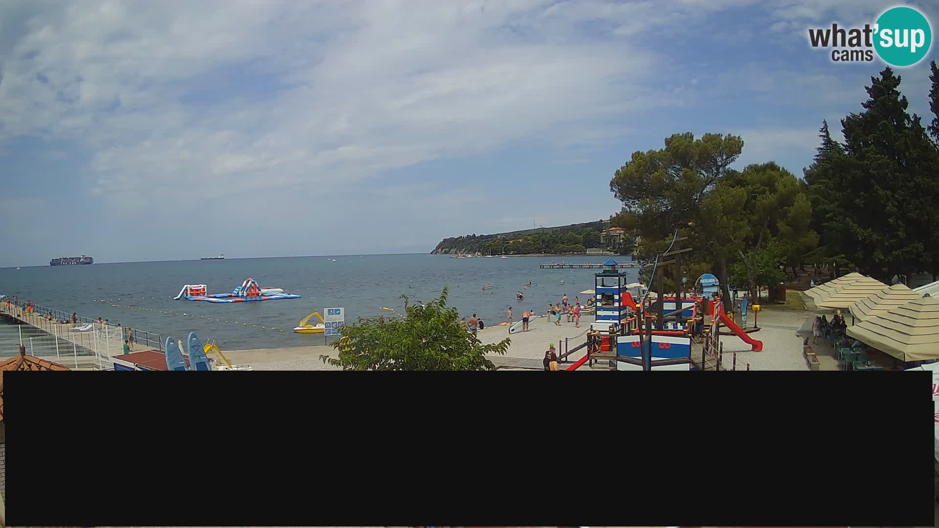 Live webcam Ankarano – Adria Ankaran Hotel & Resort – Slovenia