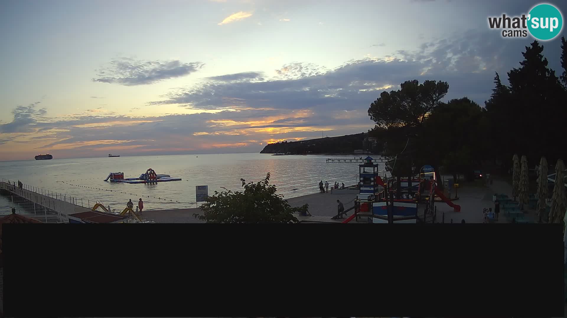 Webcam en direct Ankaran – Adria Ankaran Hotel & Resort – Slovénie