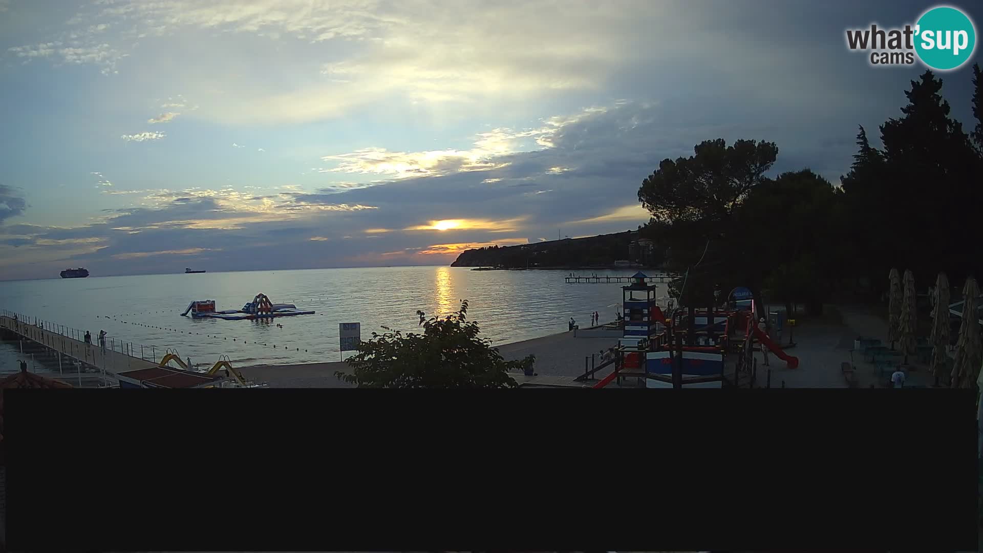 Live webcam Ankaran – Adria Ankaran Hotel & Resort – Slovenia