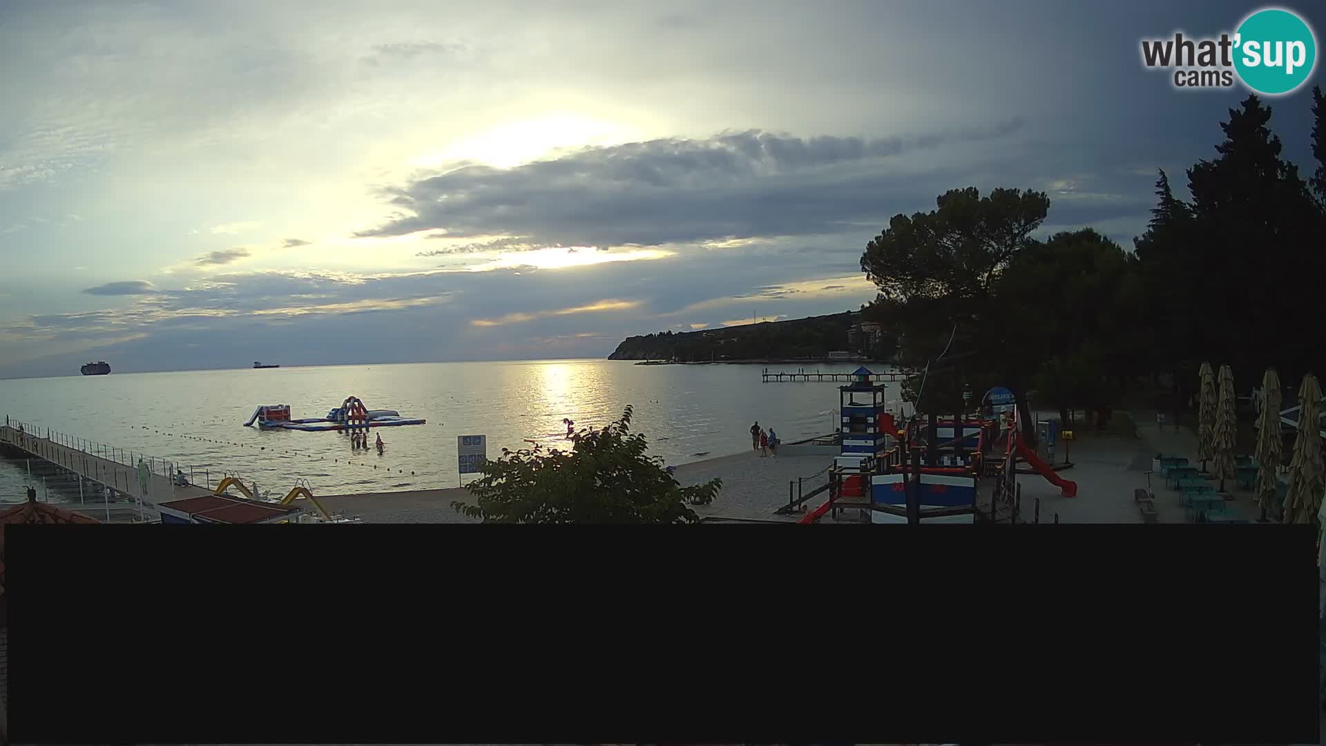 Cámara web en vivo Ankaran – Adria Ankaran Hotel & Resort – Eslovenia