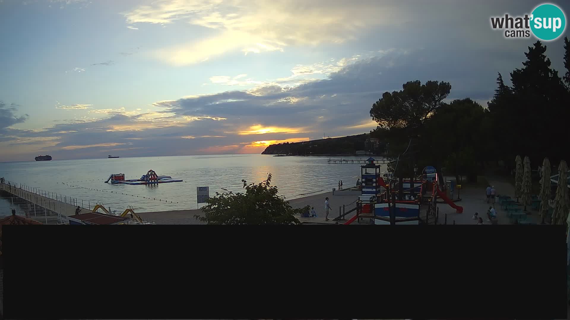 Web kamera uživo Ankaran – Adria Ankaran Hotel & Resort – Slovenija