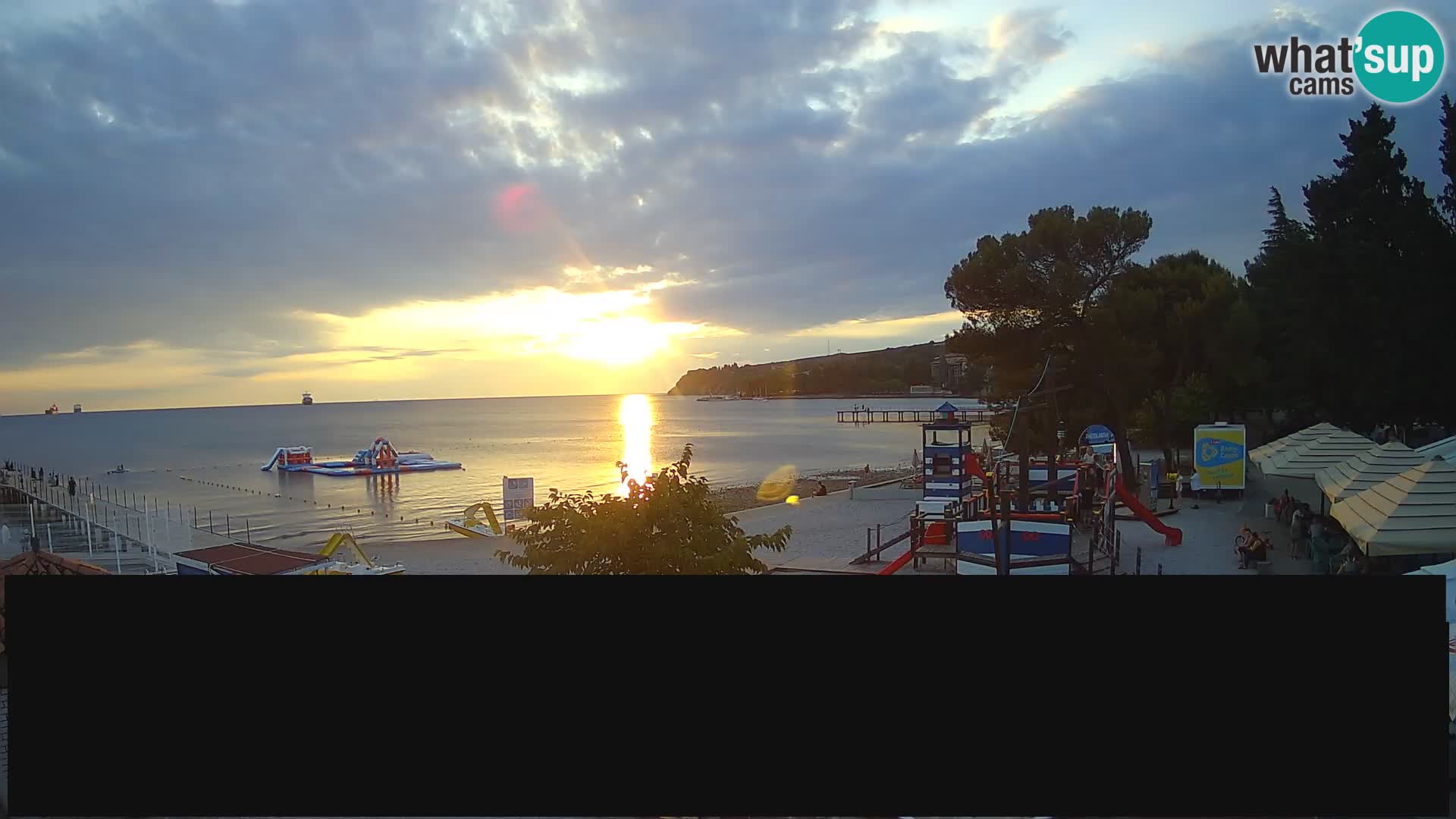 Webcam en direct Ankaran – Adria Ankaran Hotel & Resort – Slovénie