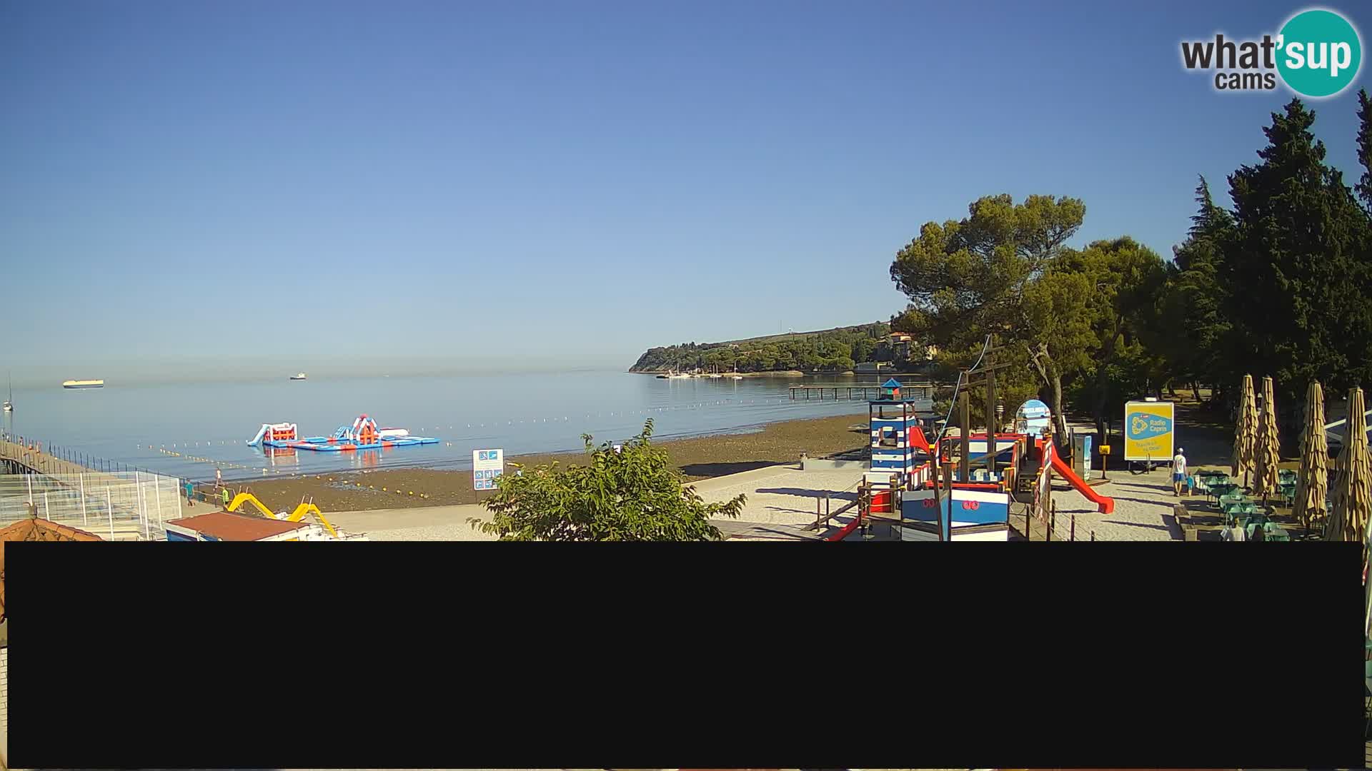 Webcam en direct Ankaran – Adria Ankaran Hotel & Resort – Slovénie