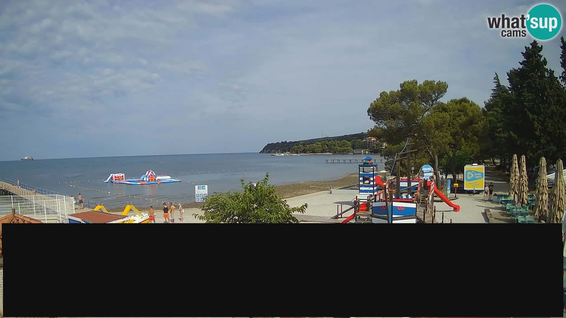 Live webcam Ankarano – Adria Ankaran Hotel & Resort – Slovenia