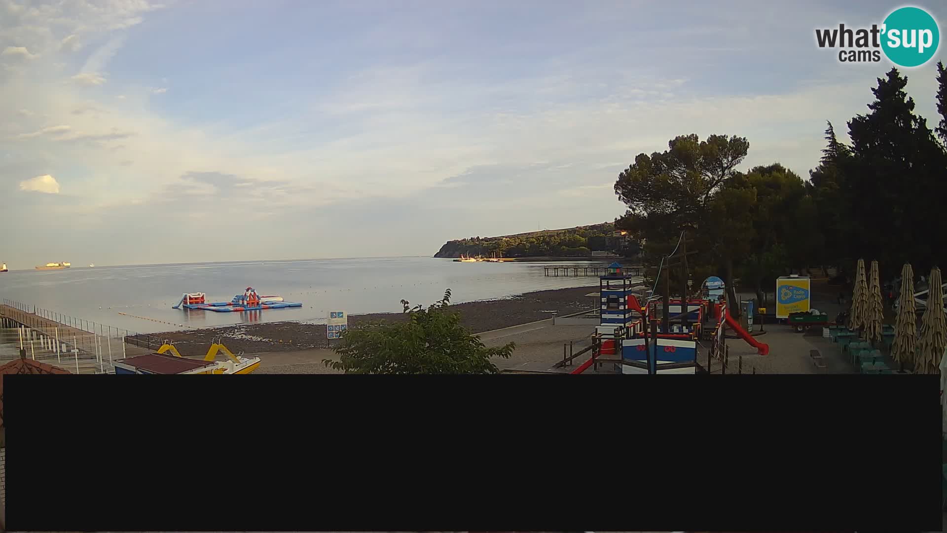 Live webcam Ankaran – Adria Ankaran Hotel & Resort – Slovenia
