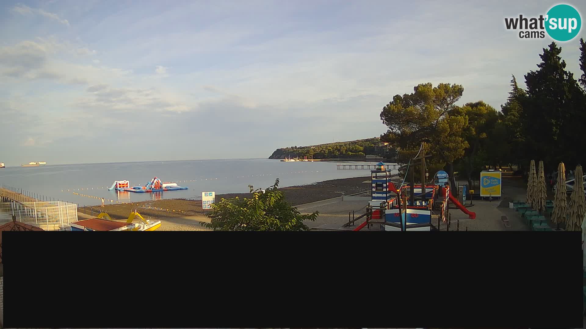 Webcam en direct Ankaran – Adria Ankaran Hotel & Resort – Slovénie