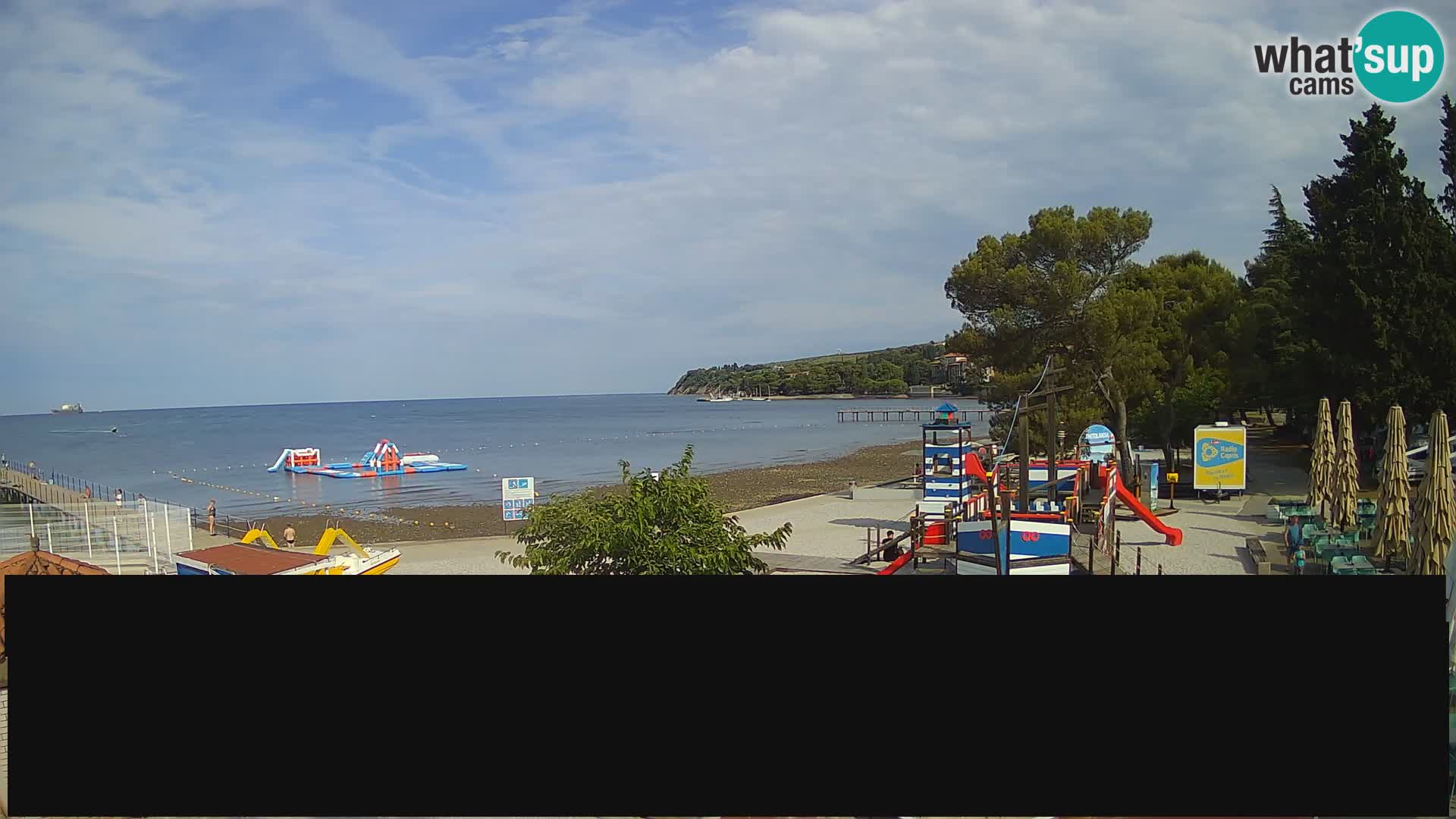 Live webcam Ankaran – Adria Ankaran Hotel & Resort – Slovenia