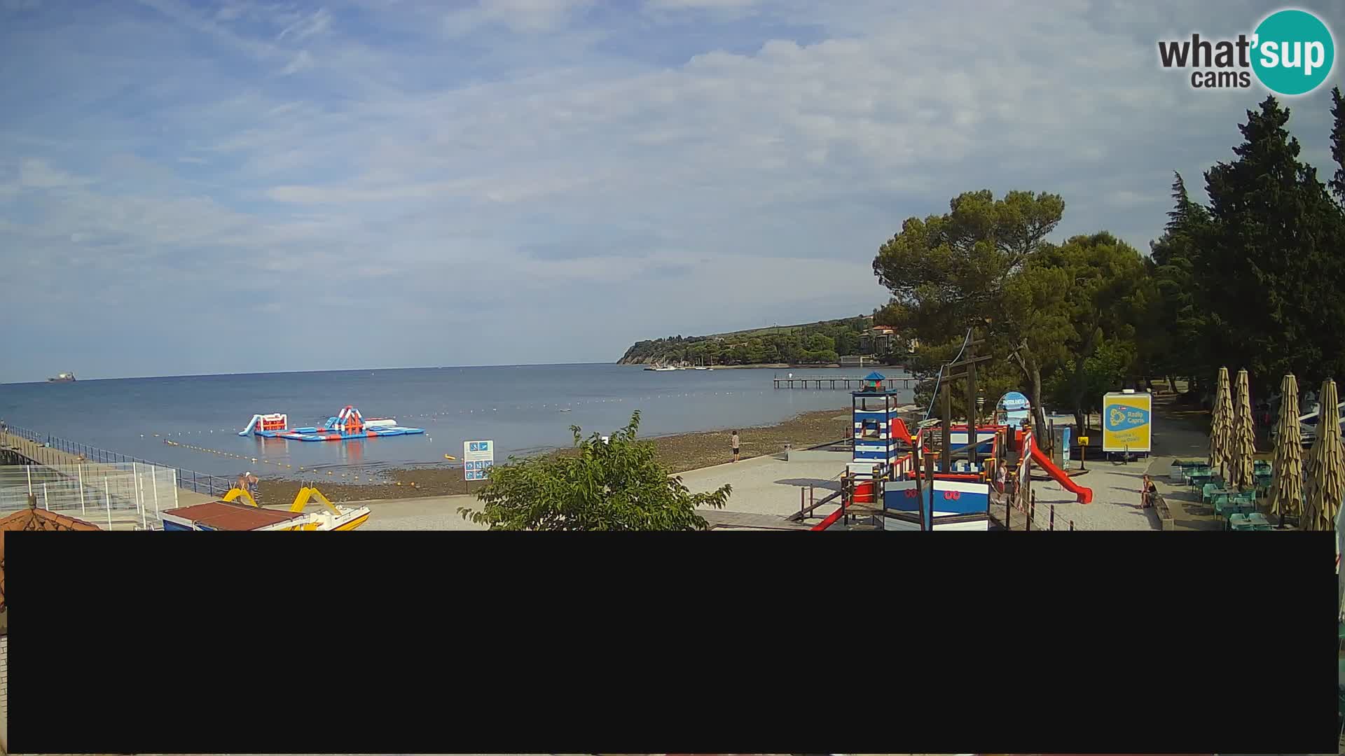 Cámara web en vivo Ankaran – Adria Ankaran Hotel & Resort – Eslovenia