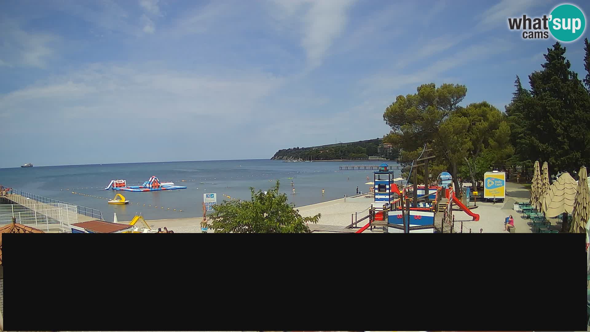 Live webcam Ankarano – Adria Ankaran Hotel & Resort – Slovenia