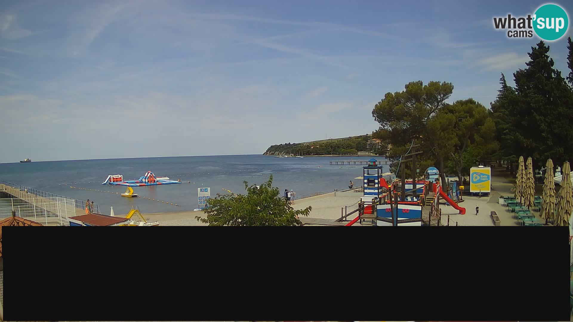 Cámara web en vivo Ankaran – Adria Ankaran Hotel & Resort – Eslovenia
