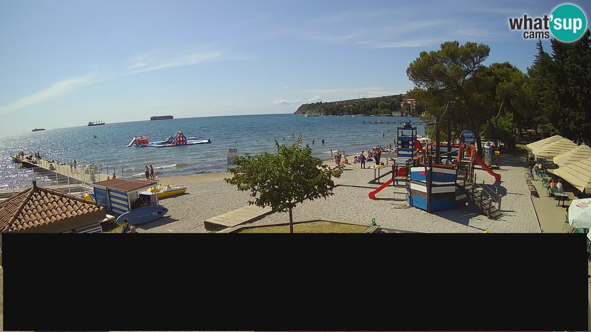 Live webcam Ankaran – Adria Ankaran Hotel & Resort – Slovenia