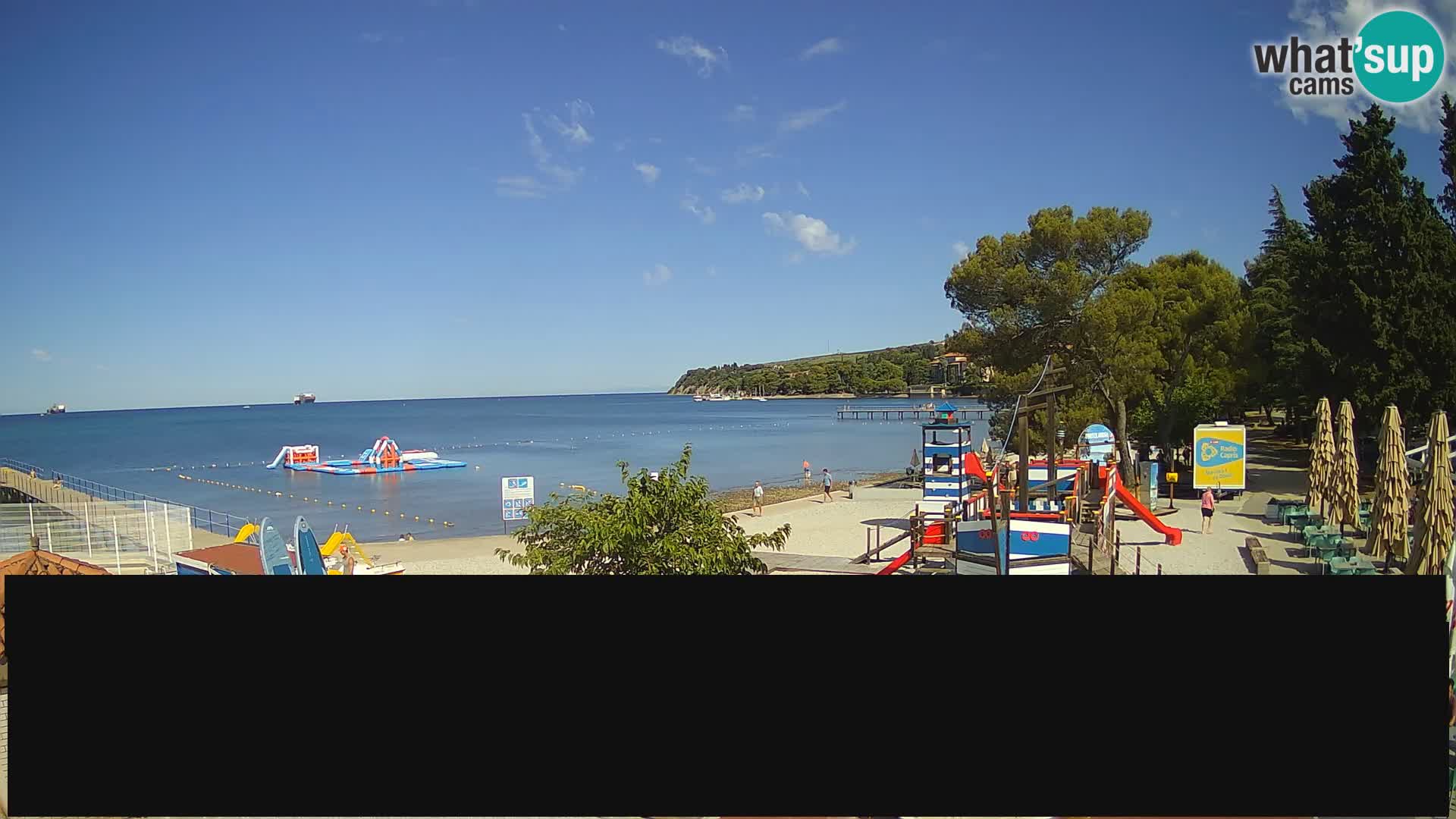Live webcam Ankaran – Adria Ankaran Hotel & Resort – Slovenia