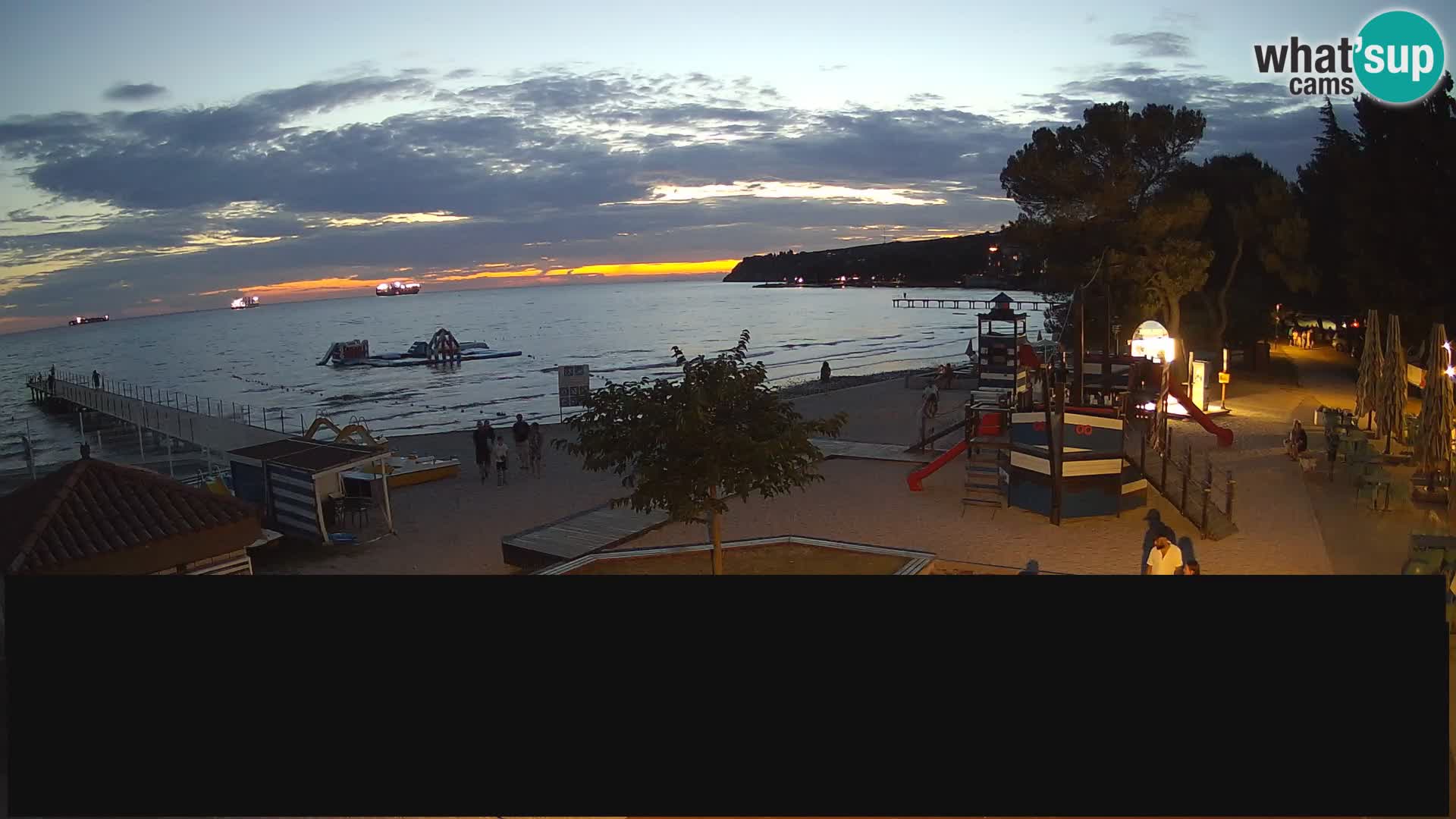 Webcam en direct Ankaran – Adria Ankaran Hotel & Resort – Slovénie