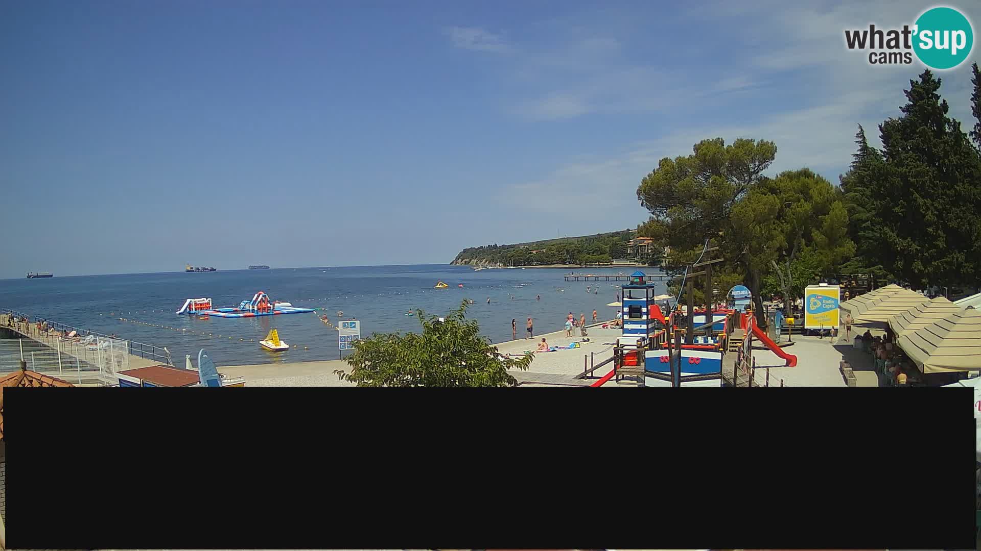 Live webcam Ankaran – Adria Ankaran Hotel & Resort – Slovenia