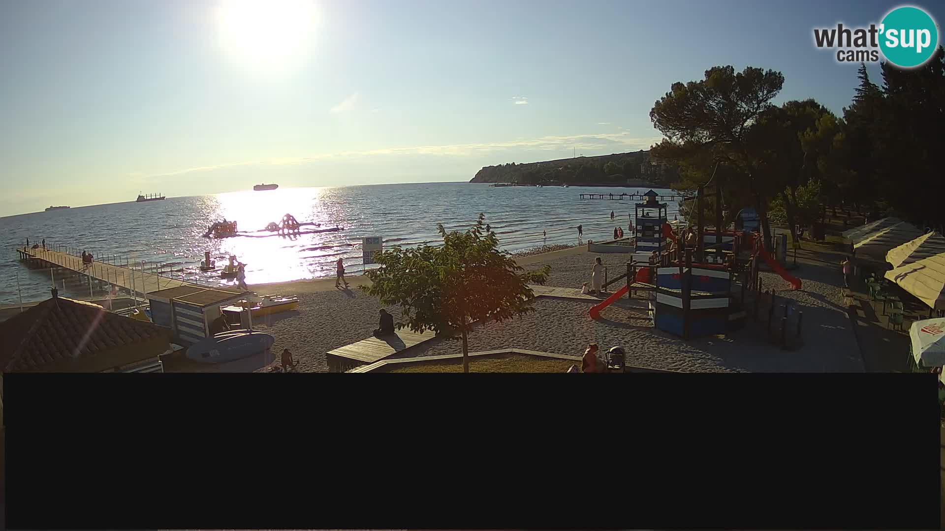 Webcam en direct Ankaran – Adria Ankaran Hotel & Resort – Slovénie