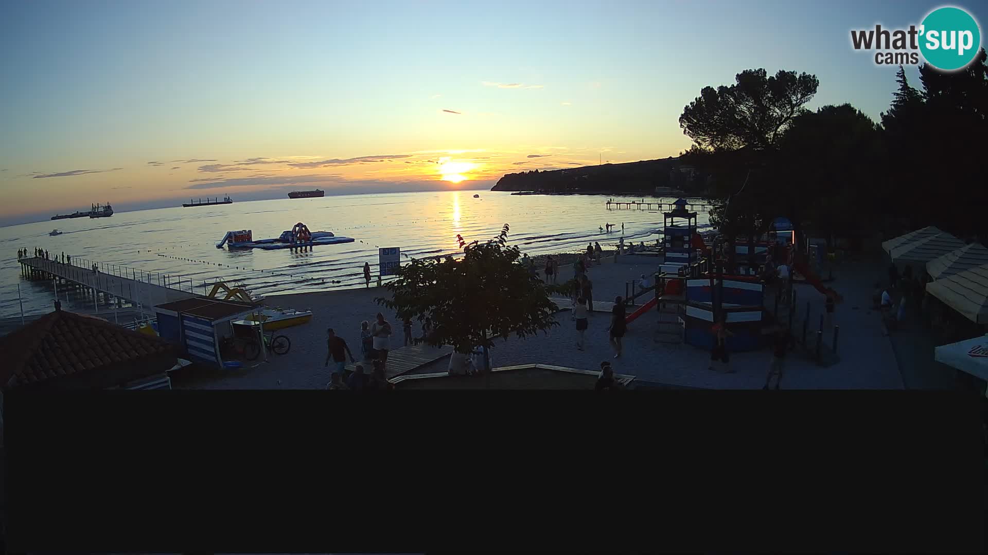 Live webcam Ankaran – Adria Ankaran Hotel & Resort – Slovenia