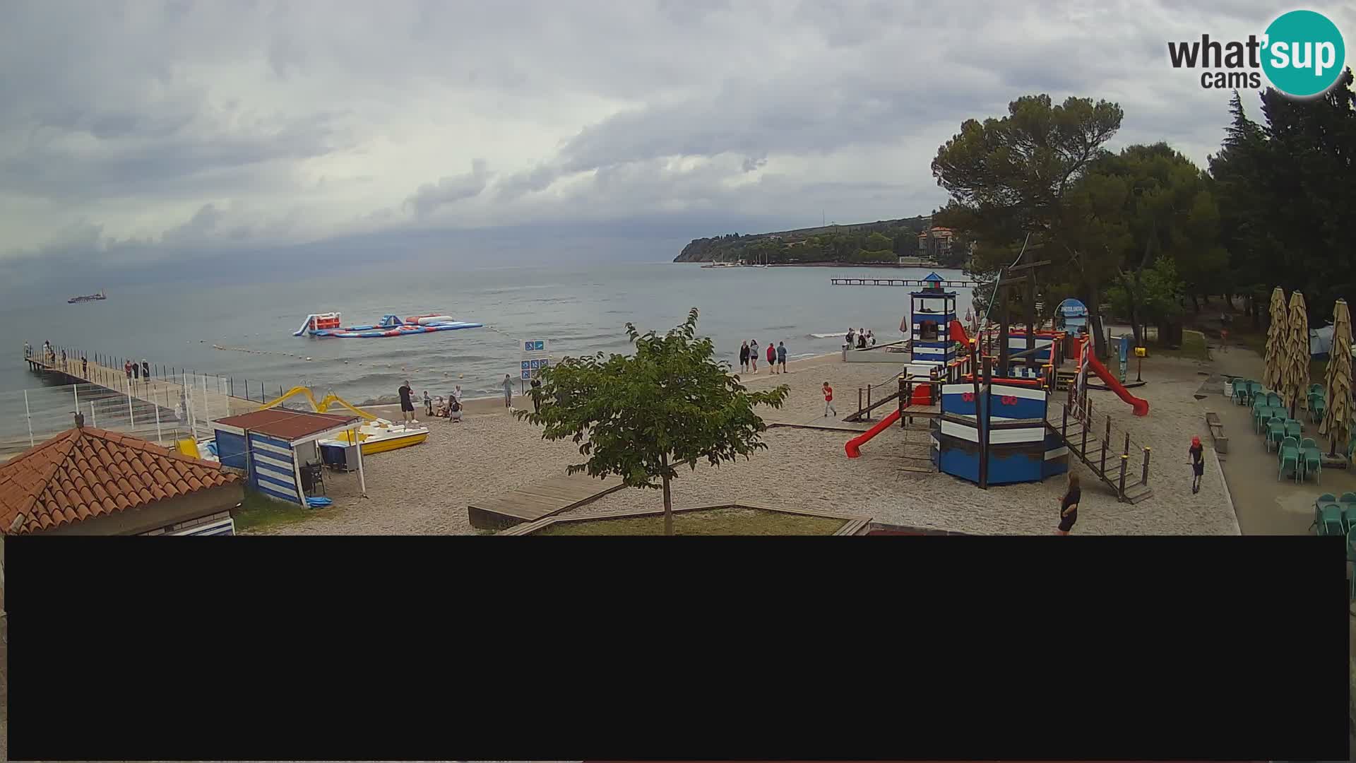 Live webcam Ankaran – Adria Ankaran Hotel & Resort – Slovenia