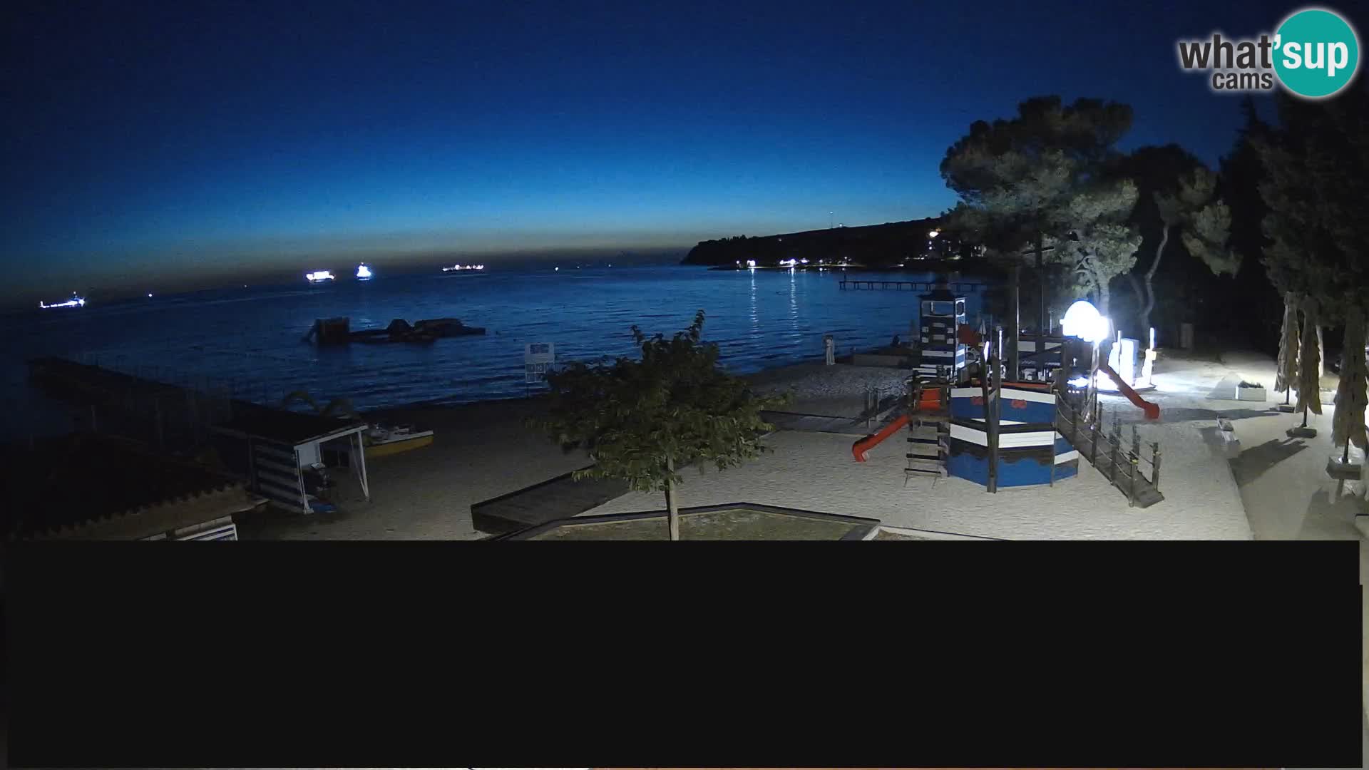 Cámara web en vivo Ankaran – Adria Ankaran Hotel & Resort – Eslovenia