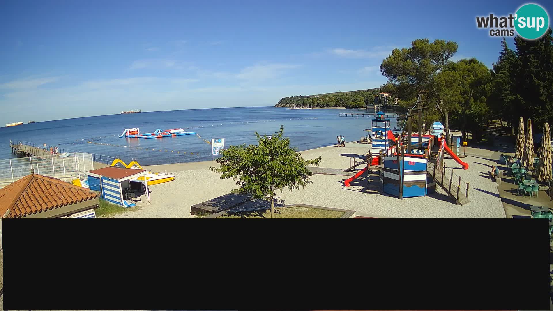 Cámara web en vivo Ankaran – Adria Ankaran Hotel & Resort – Eslovenia