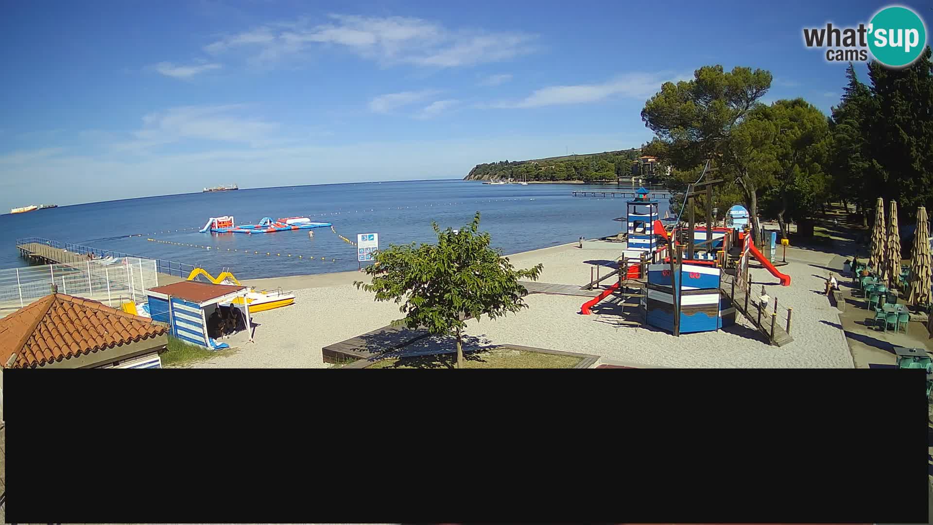 Live webcam Ankarano – Adria Ankaran Hotel & Resort – Slovenia