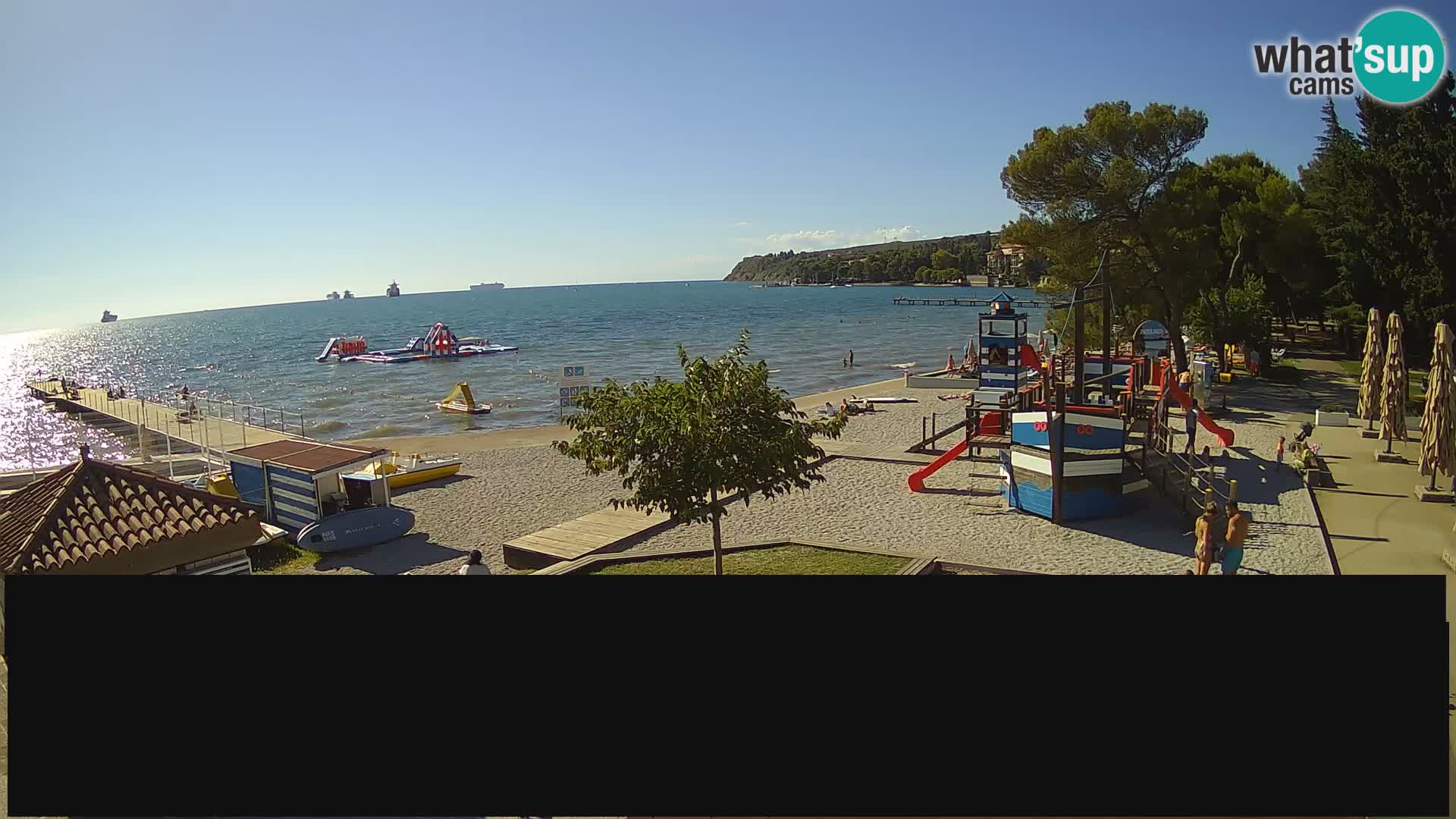 Live webcam Ankaran – Adria Ankaran Hotel & Resort – Slovenia