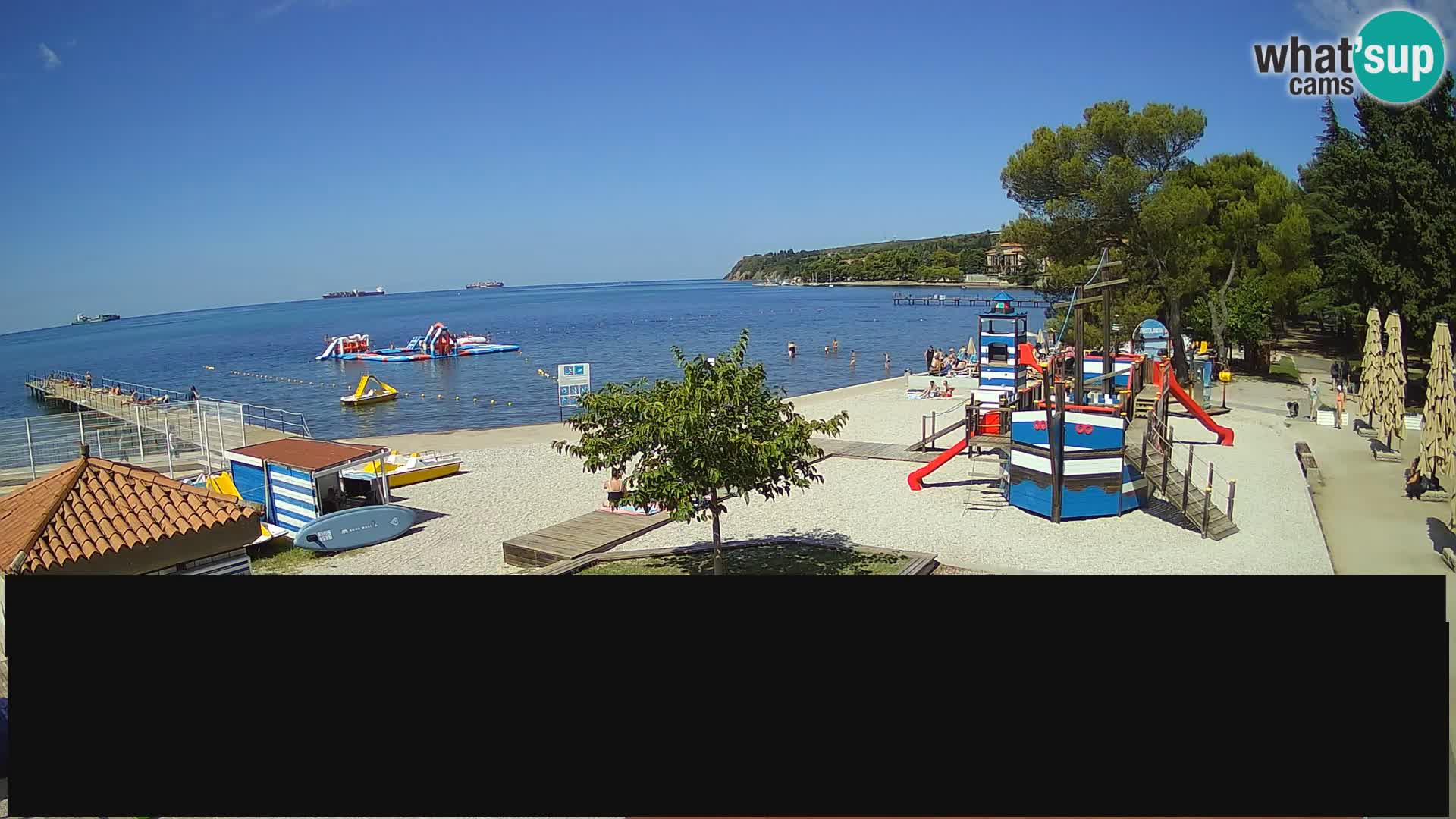 Live webcam Ankarano – Adria Ankaran Hotel & Resort – Slovenia