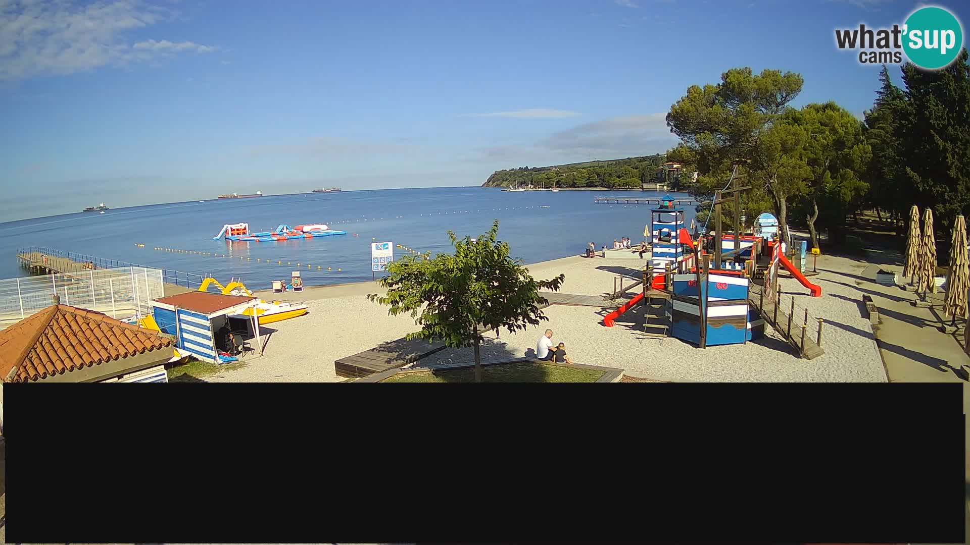 Web kamera uživo Ankaran – Adria Ankaran Hotel & Resort – Slovenija