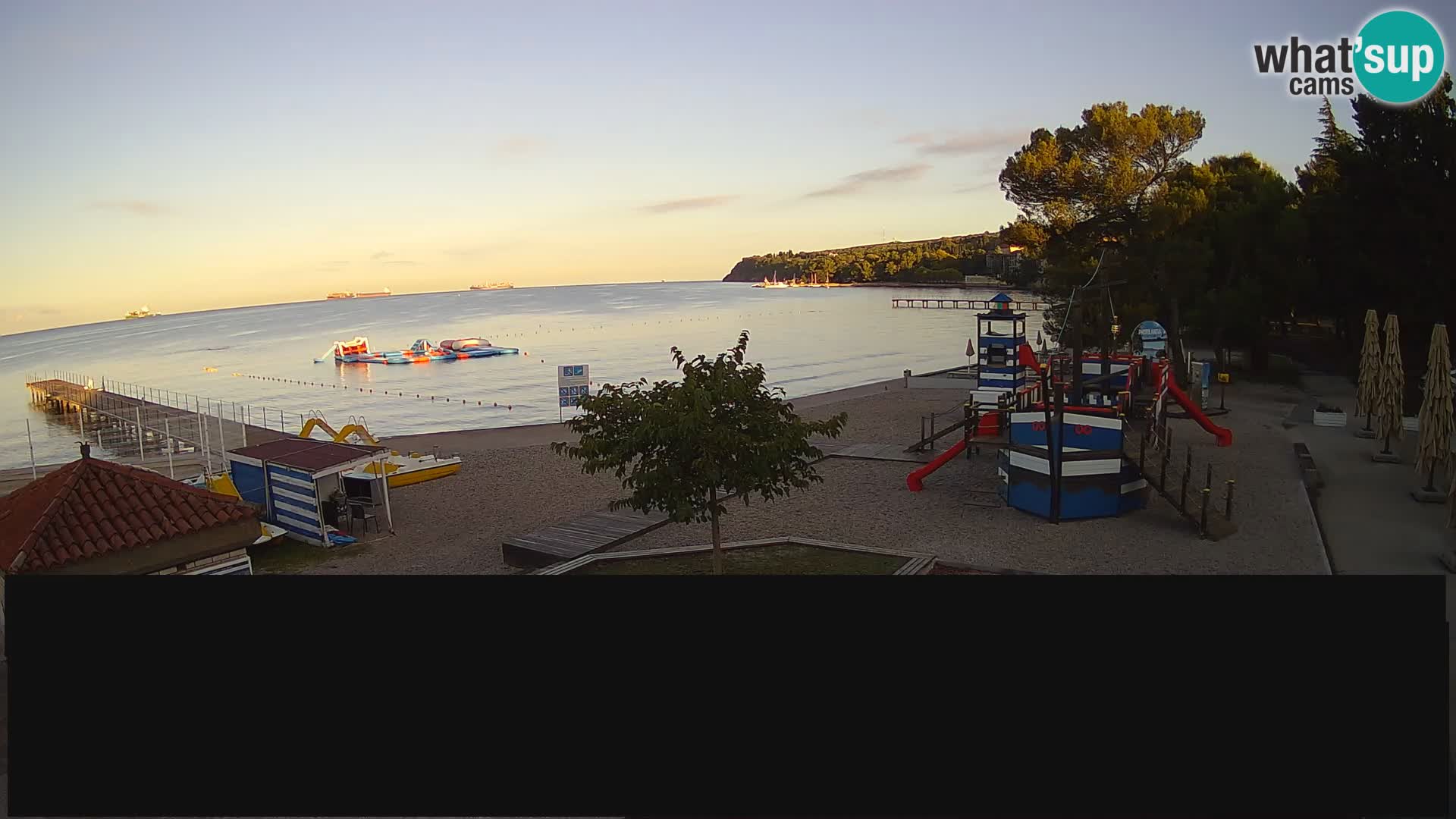 Live webcam Ankaran – Adria Ankaran Hotel & Resort – Slovenia