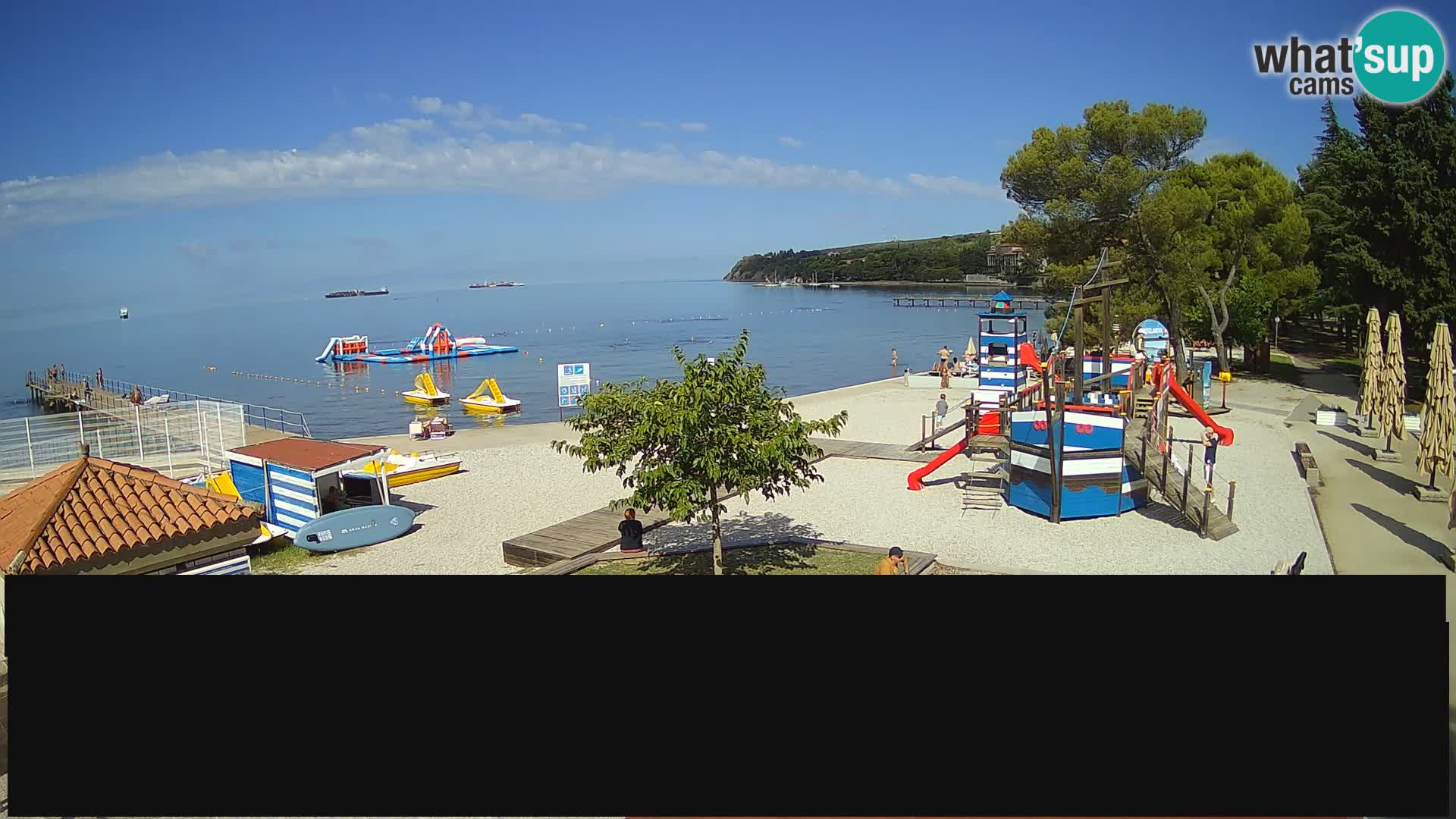Live webcam Ankaran – Adria Ankaran Hotel & Resort – Slovenia