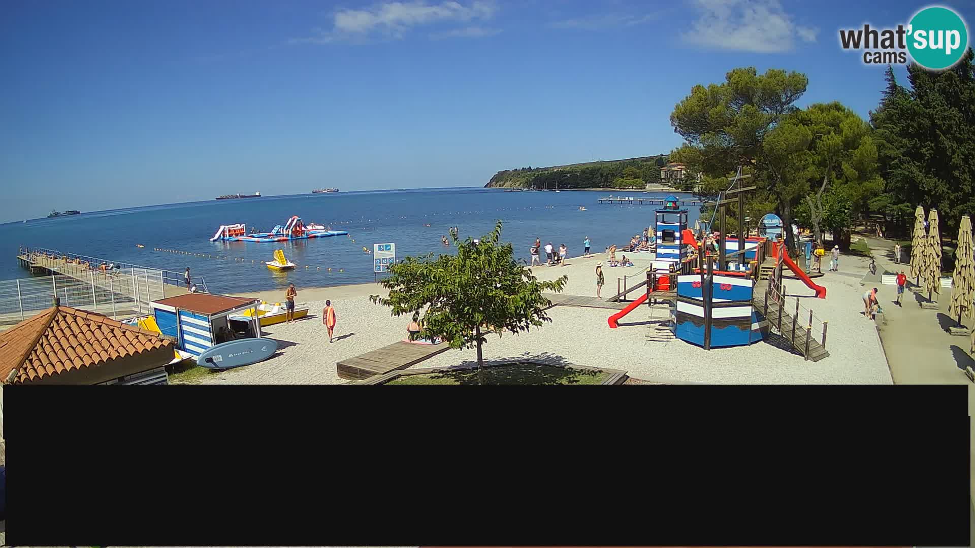 Live webcam Ankarano – Adria Ankaran Hotel & Resort – Slovenia