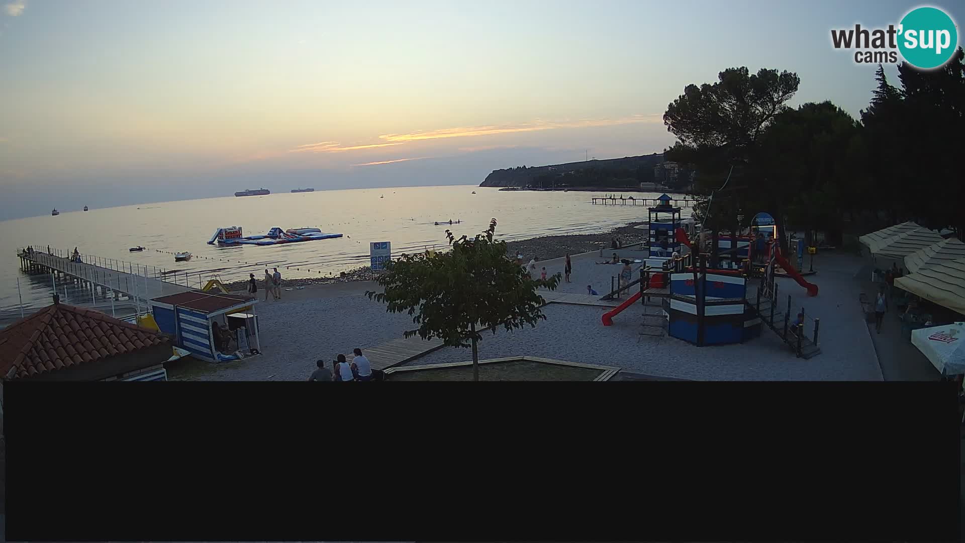 Live webcam Ankaran – Adria Ankaran Hotel & Resort – Slovenia