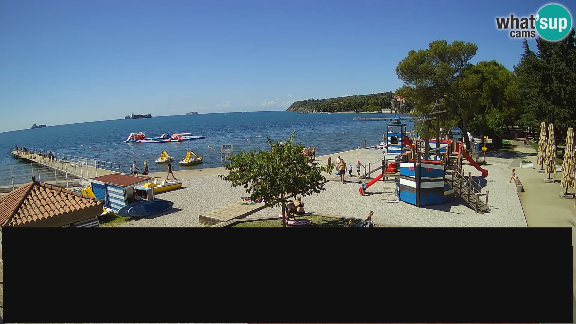 Live webcam Ankarano – Adria Ankaran Hotel & Resort – Slovenia