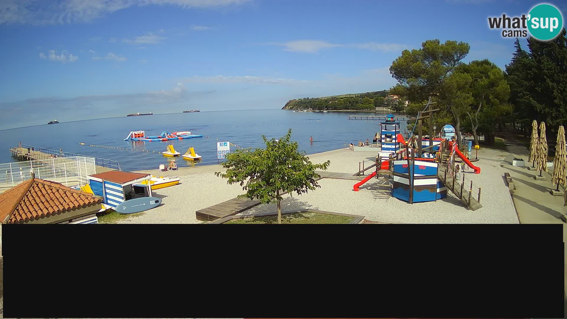 Live Webcam Ankaran – Adria Ankaran Hotel & Resort – Slowenien