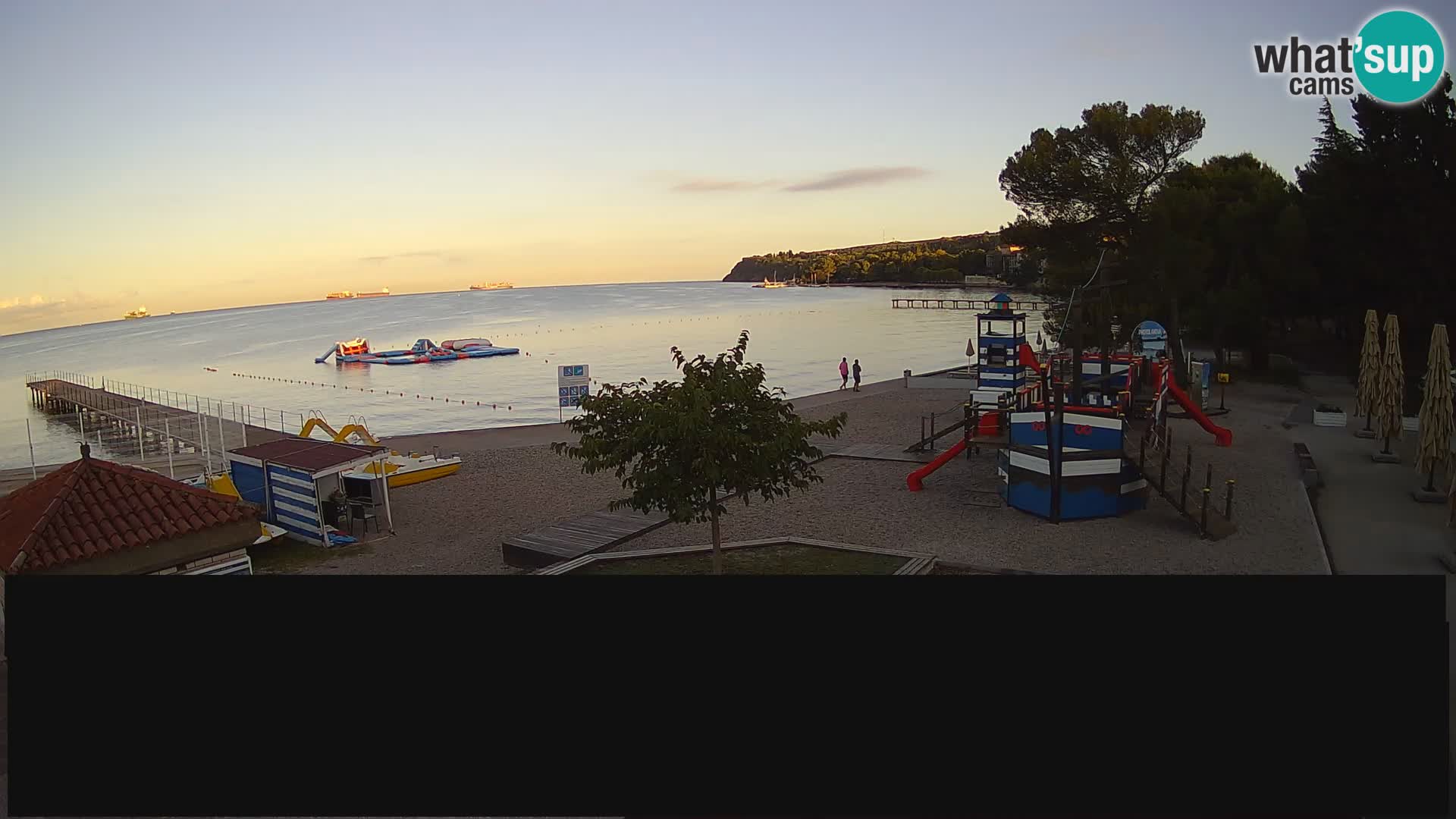 Webcam en direct Ankaran – Adria Ankaran Hotel & Resort – Slovénie