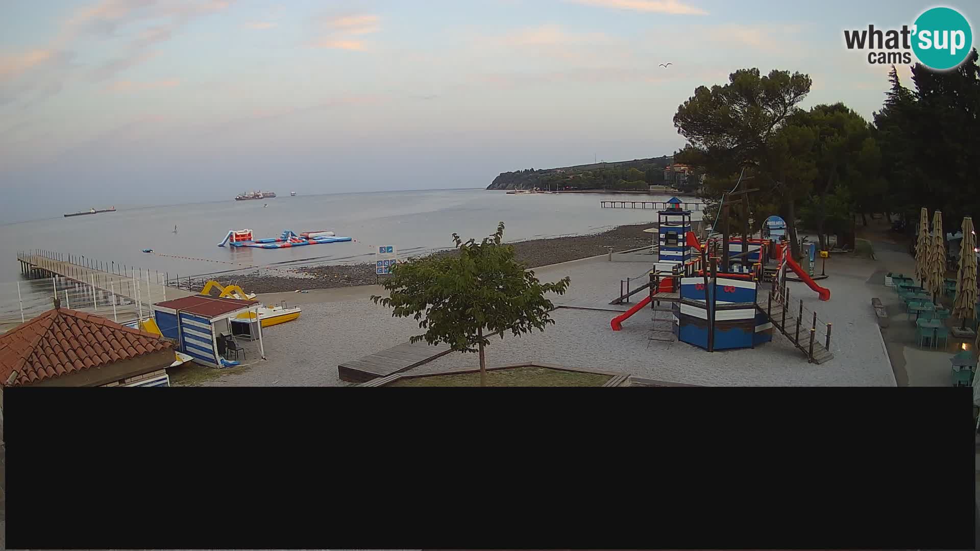 Web kamera uživo Ankaran – Adria Ankaran Hotel & Resort – Slovenija