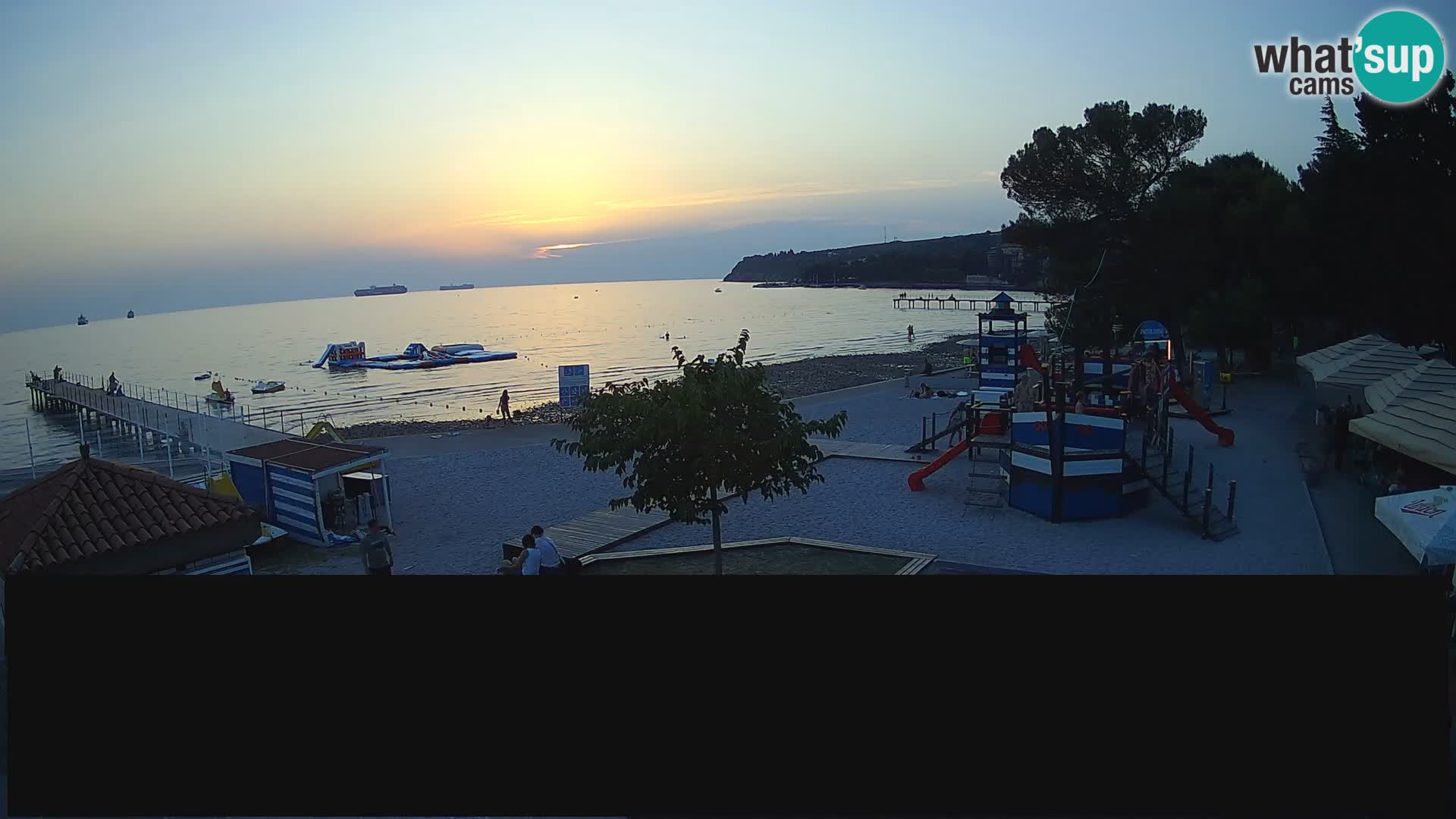 Cámara web en vivo Ankaran – Adria Ankaran Hotel & Resort – Eslovenia