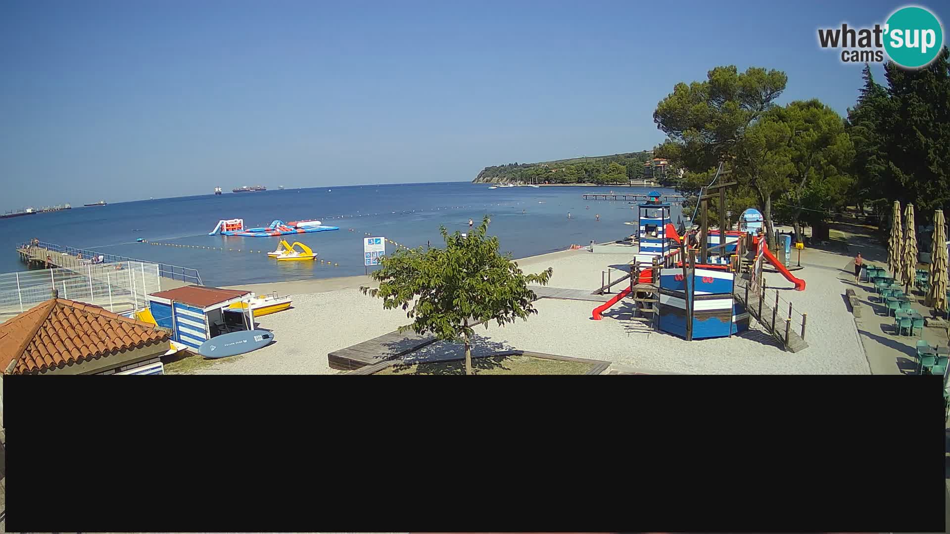 Webcam en direct Ankaran – Adria Ankaran Hotel & Resort – Slovénie