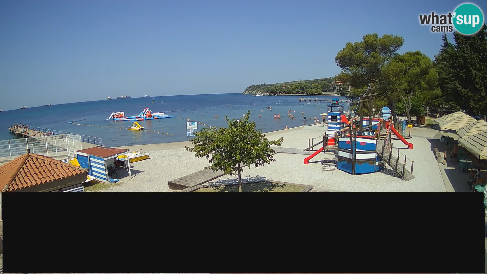 Webcam en direct Ankaran – Adria Ankaran Hotel & Resort – Slovénie