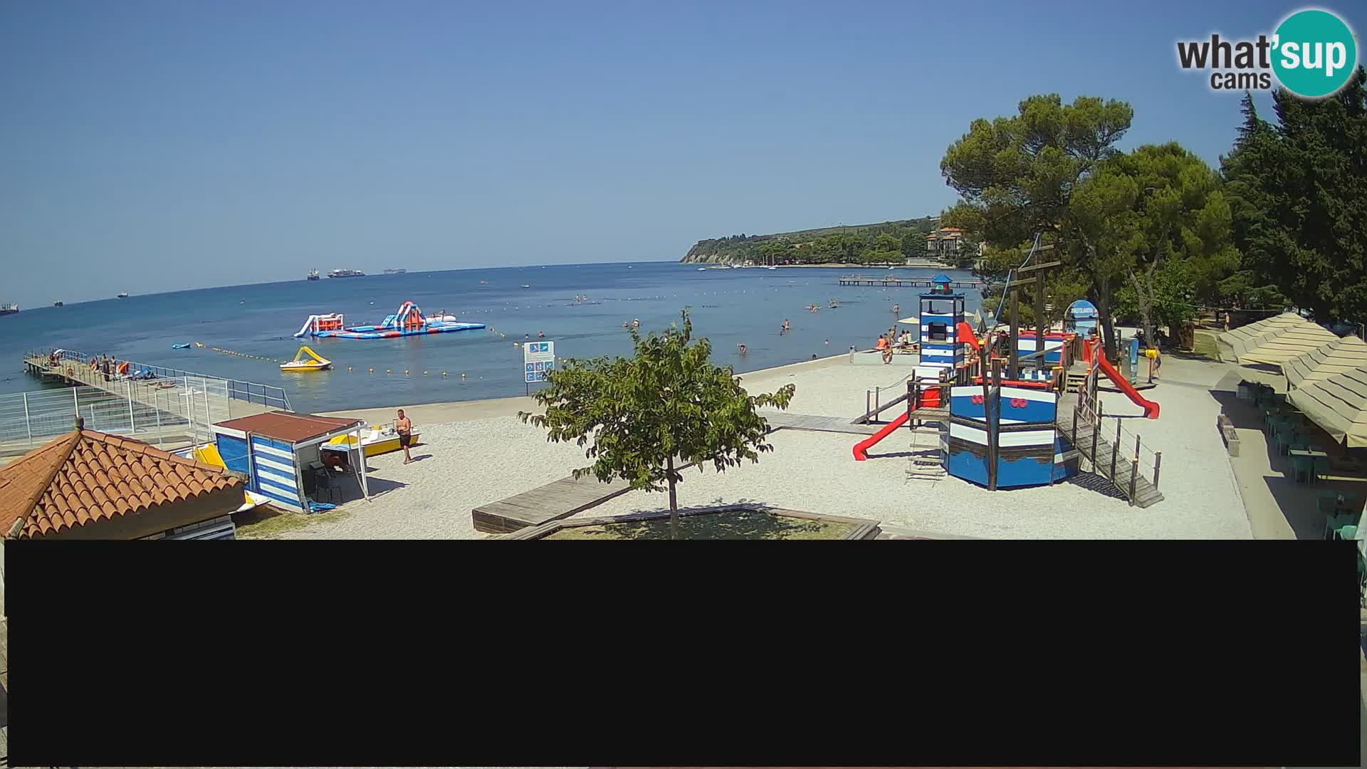 Webcam en direct Ankaran – Adria Ankaran Hotel & Resort – Slovénie