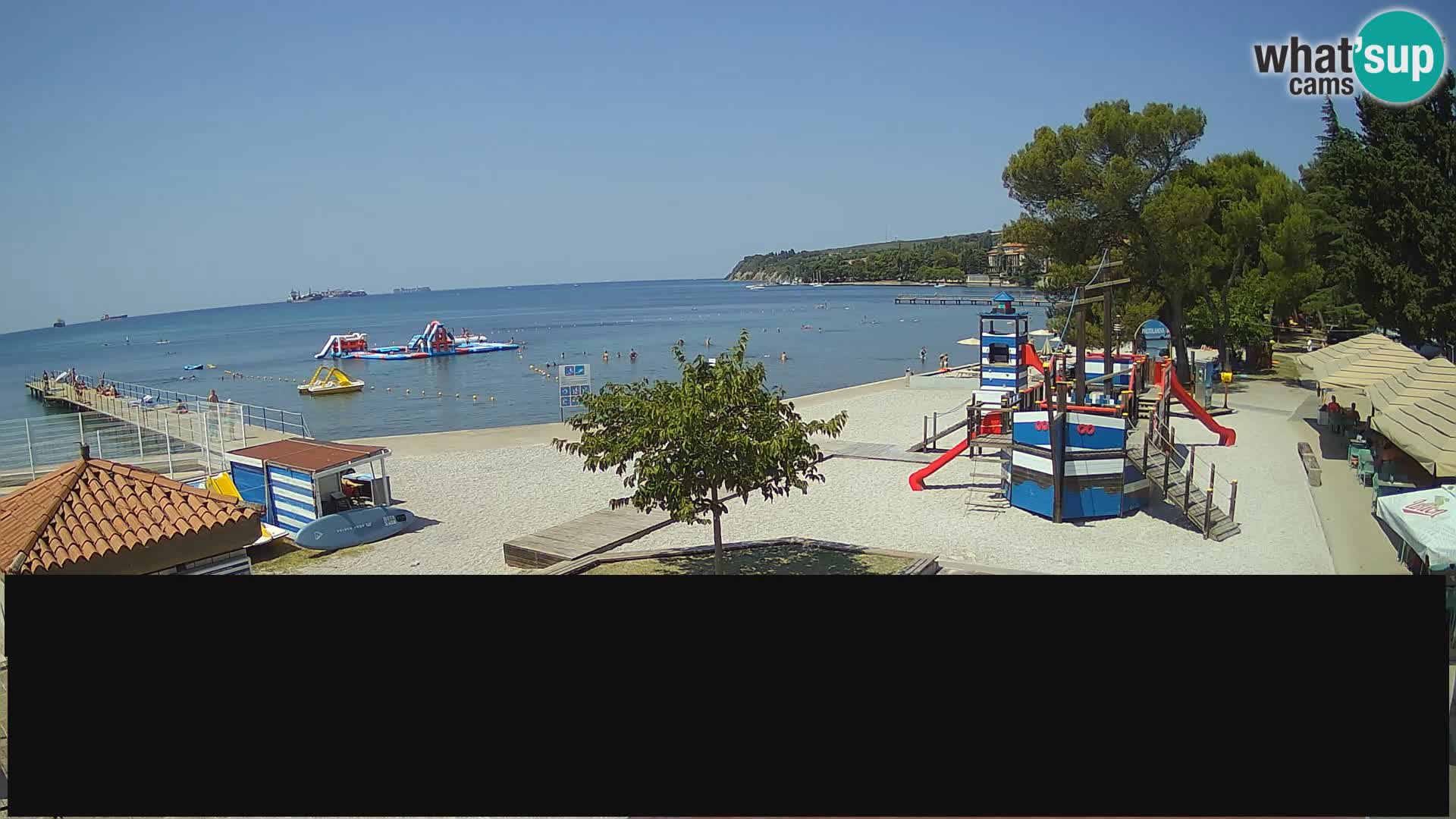 Webcam en direct Ankaran – Adria Ankaran Hotel & Resort – Slovénie