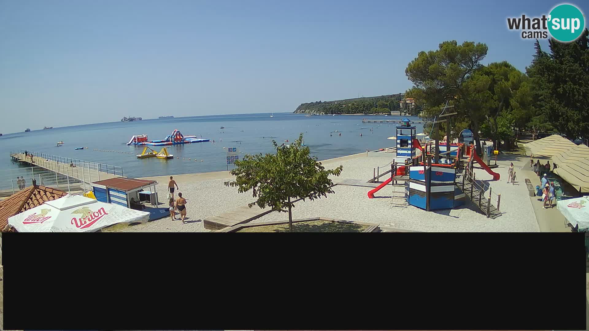 Webcam en direct Ankaran – Adria Ankaran Hotel & Resort – Slovénie