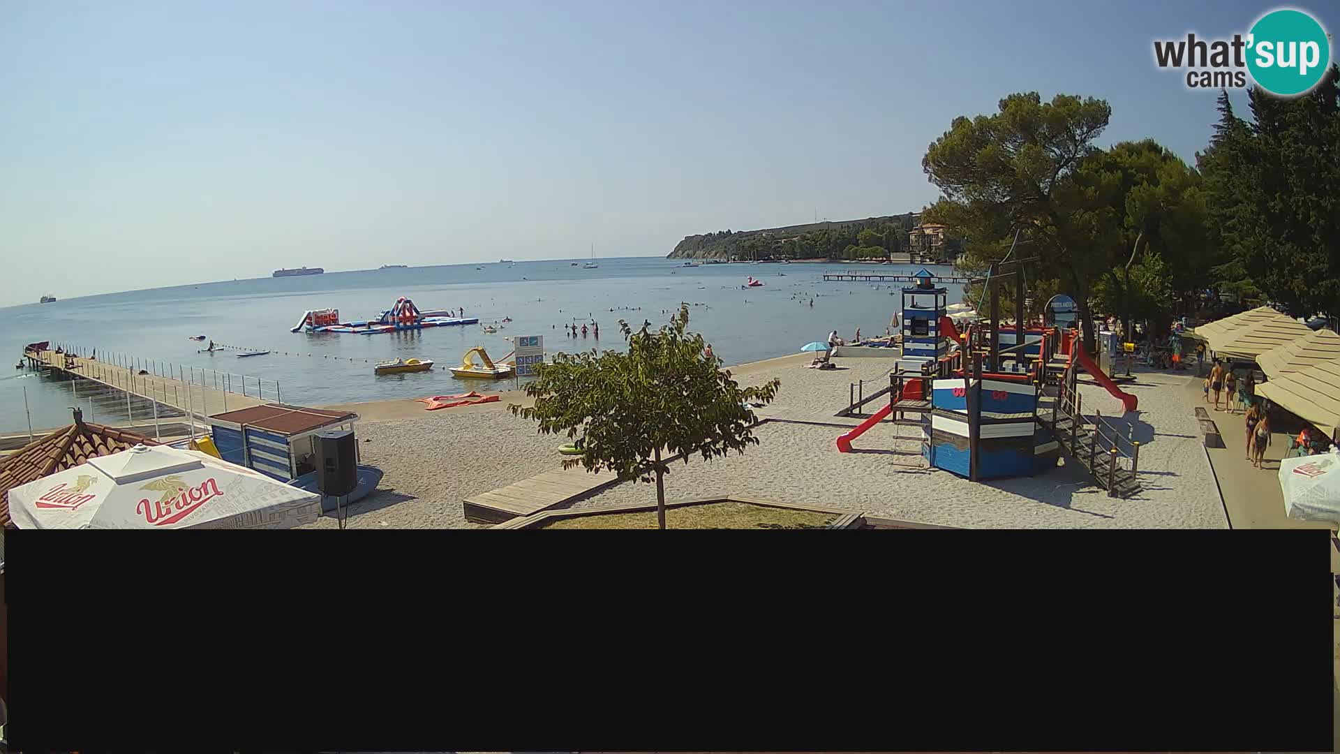 Cámara web en vivo Ankaran – Adria Ankaran Hotel & Resort – Eslovenia