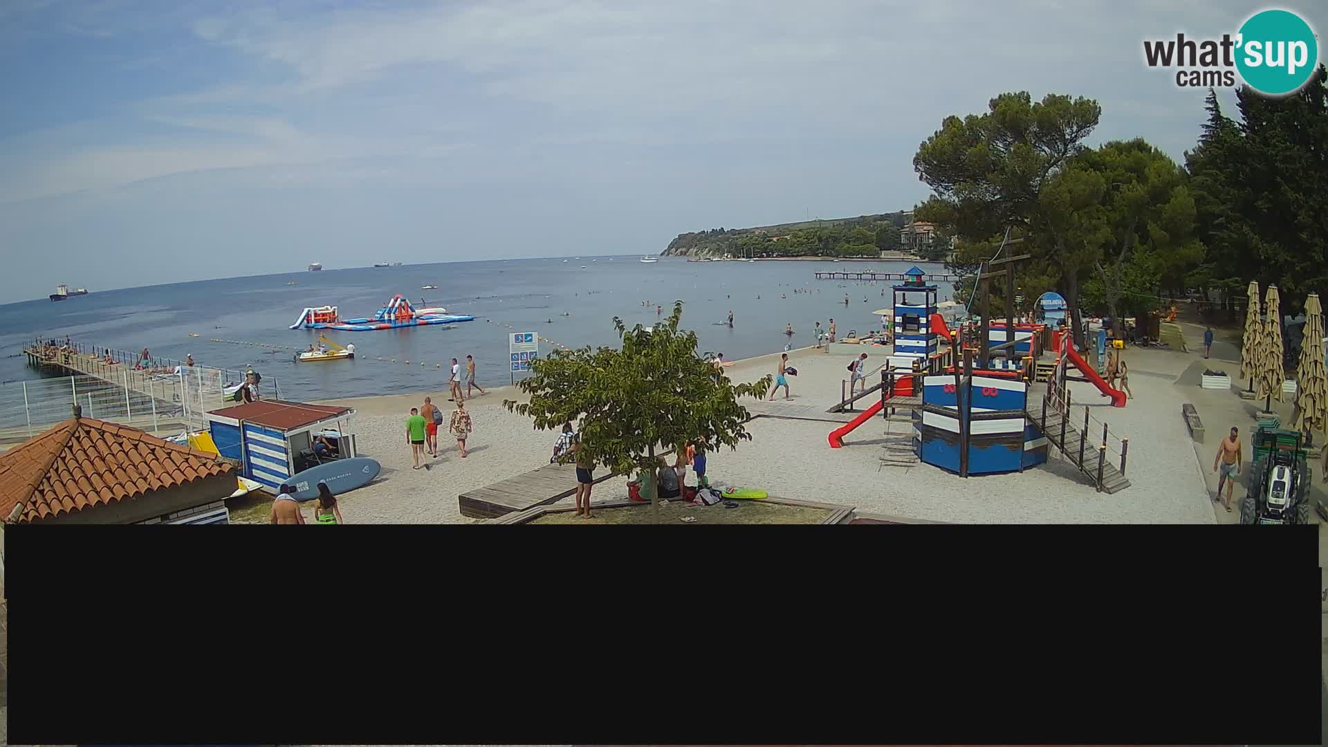 Webcam en direct Ankaran – Adria Ankaran Hotel & Resort – Slovénie
